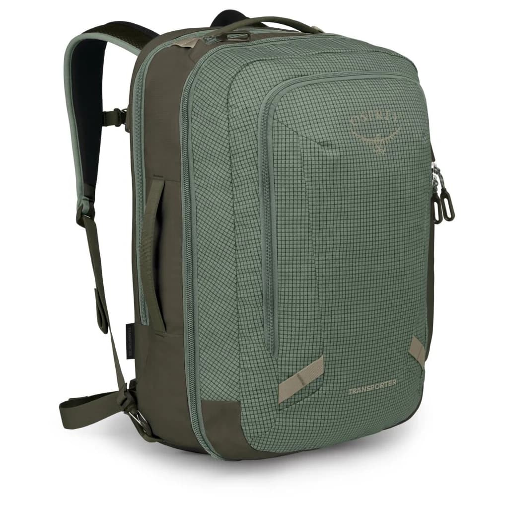 Пътна раница Osprey Transporter Carry Travel Pack 44 Luggage - Pine Leaf Earl Grey