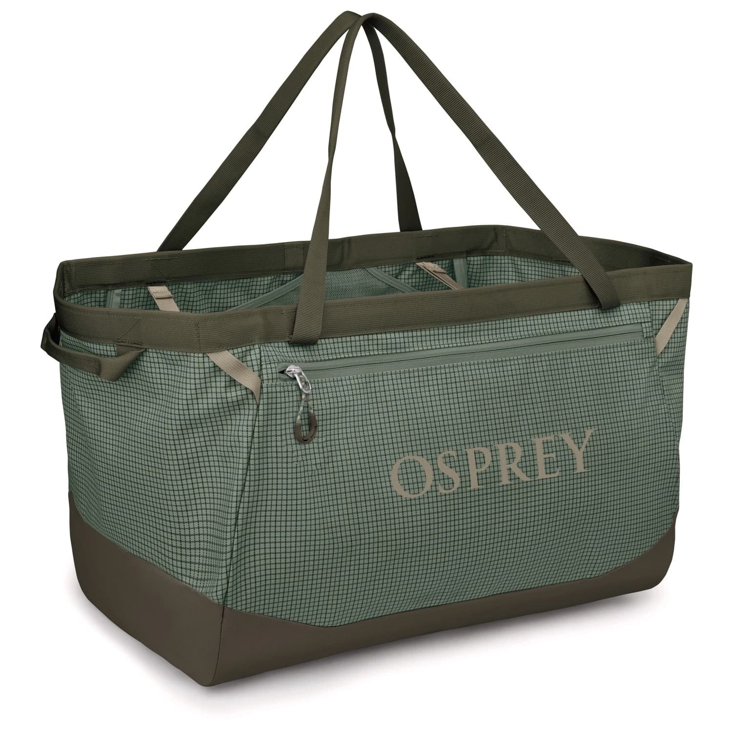 Чанта за рамо Osprey Transporter Gear Tote 60 Shoulder bag - Pine Leaf / Earl Grey