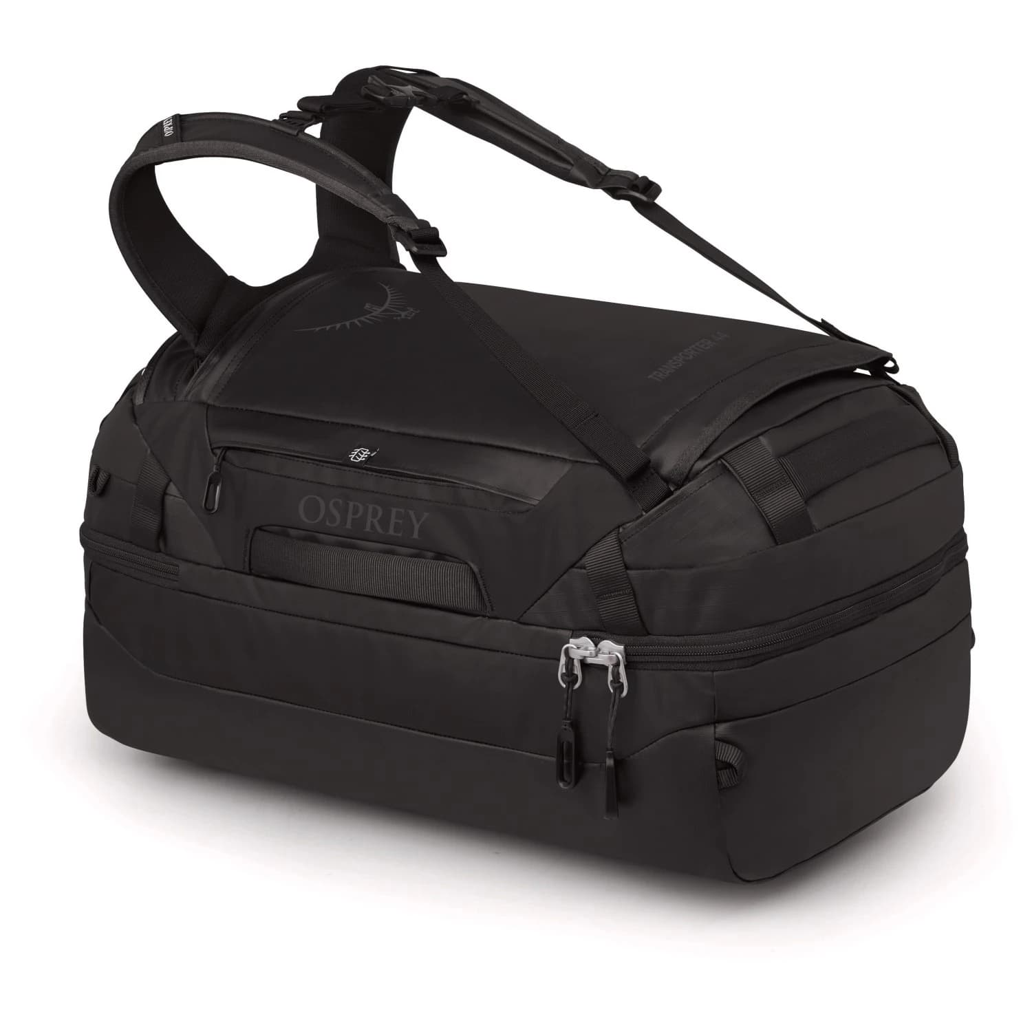 Пътна раница Osprey Transporter Squffel 44 Luggage - Raven Black / Black