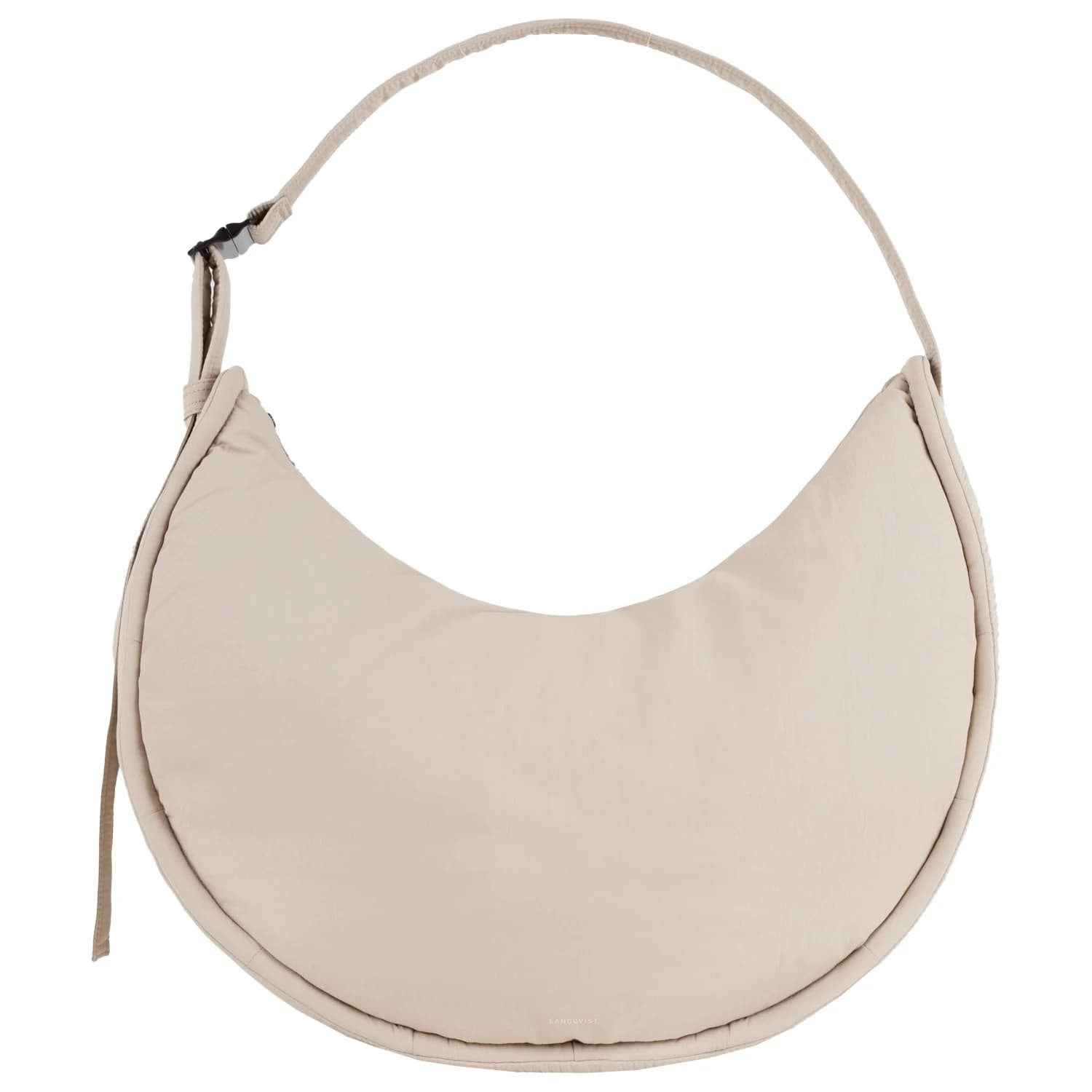 Чанта за рамо Sandqvist Curve Halfmoon Bag Shoulder bag - Beige