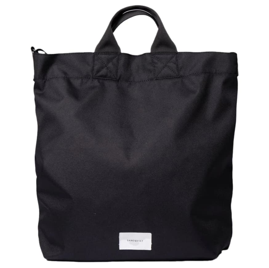 Чанта за рамо Sandqvist Ground Shopper Bag 19 Shoulder bag - Black