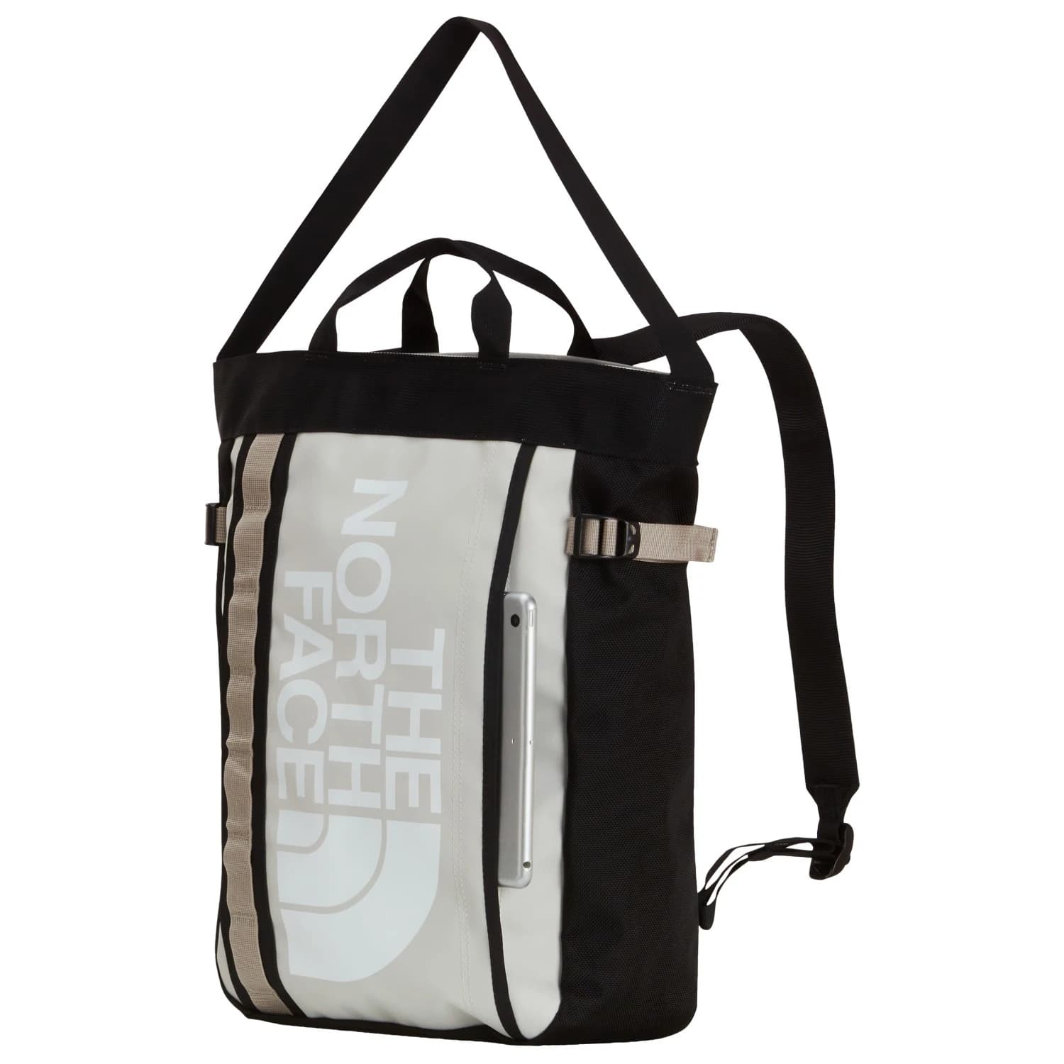 Чанта за рамо The north face Base Camp Tote Pack Shoulder bag - Cumulus Cloud / TNF Black