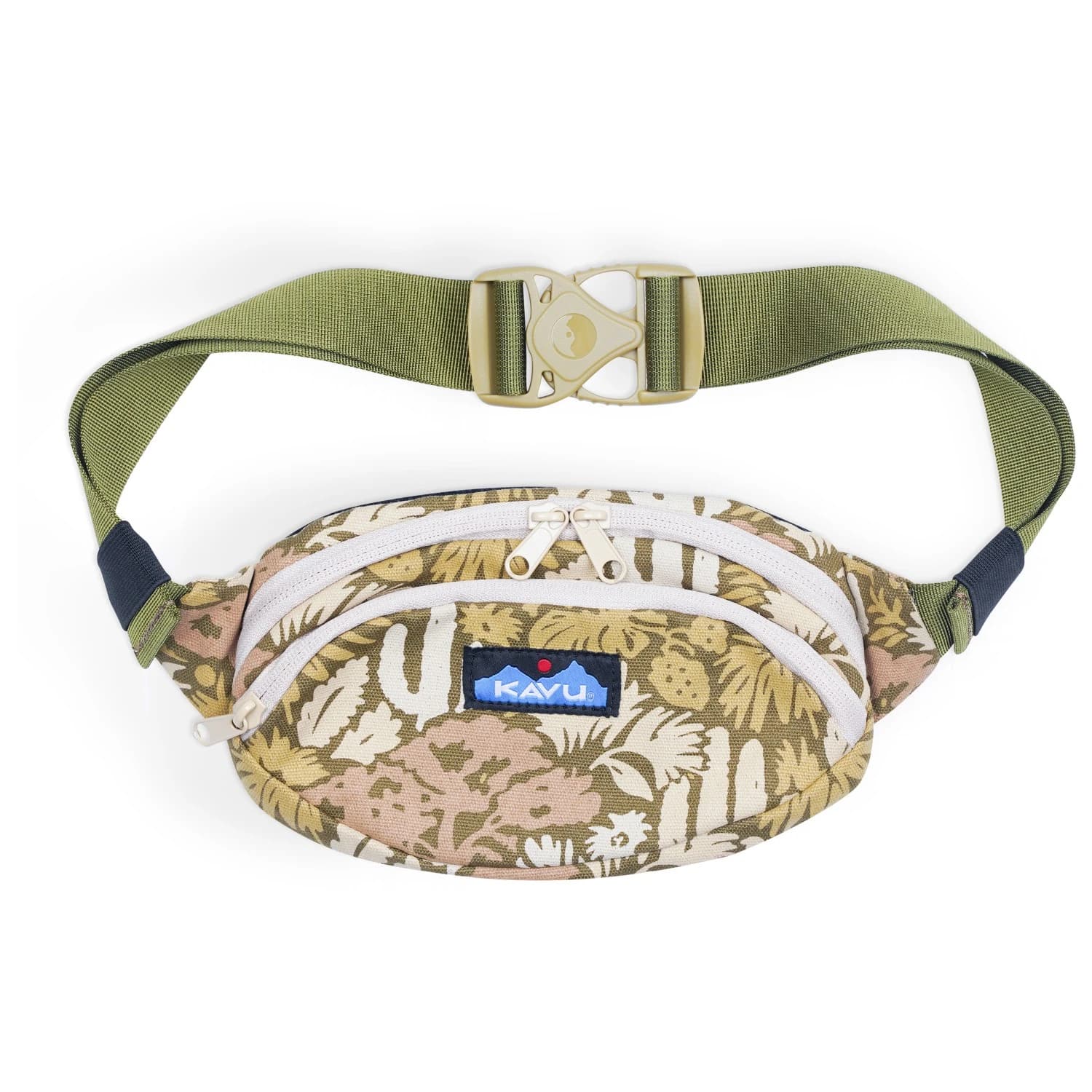 Чанта за кръст Kavu Canvas Spectator Hip bag - Cactus Garden