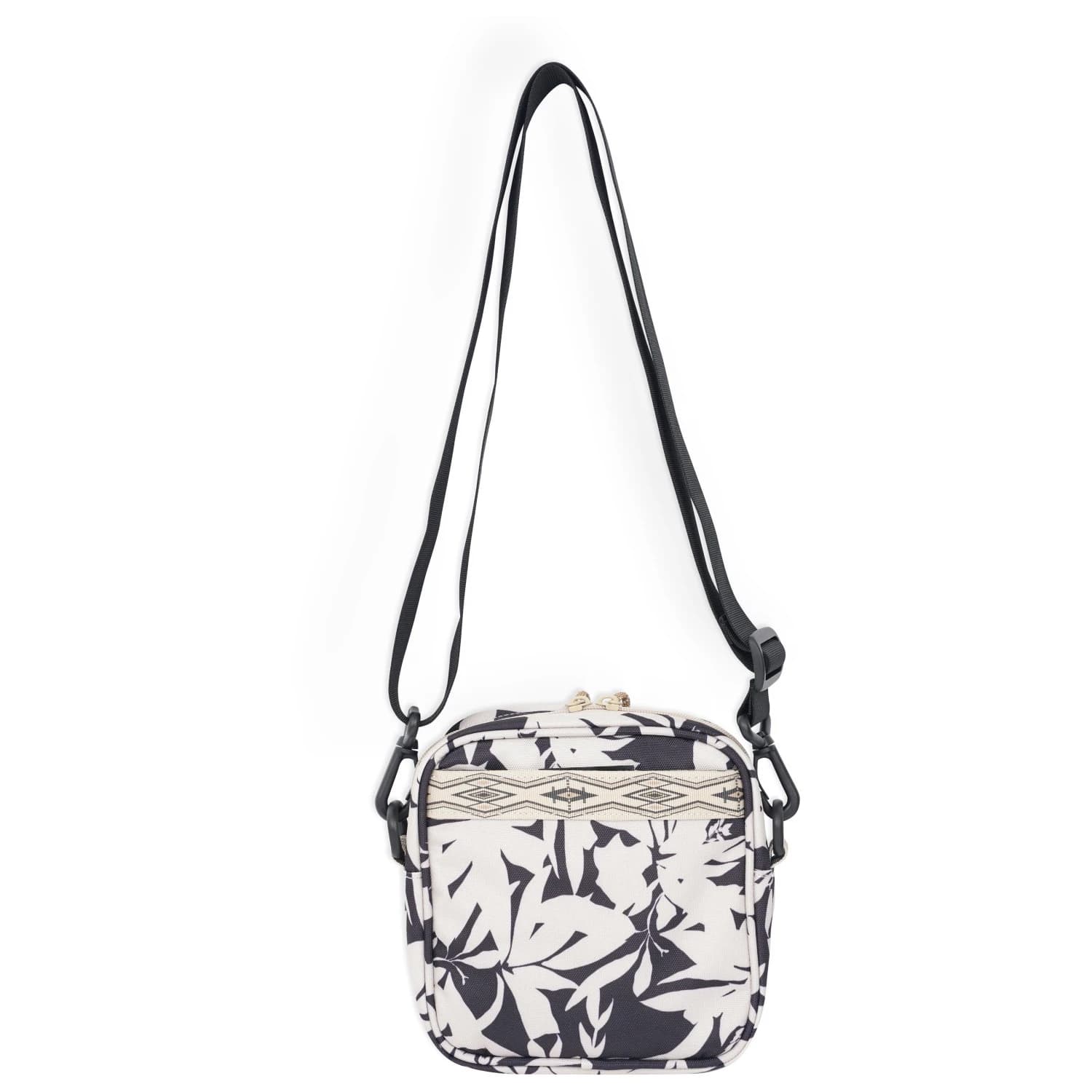 Чанта за рамо Kavu Globetrot Shoulder bag - BW Fronds