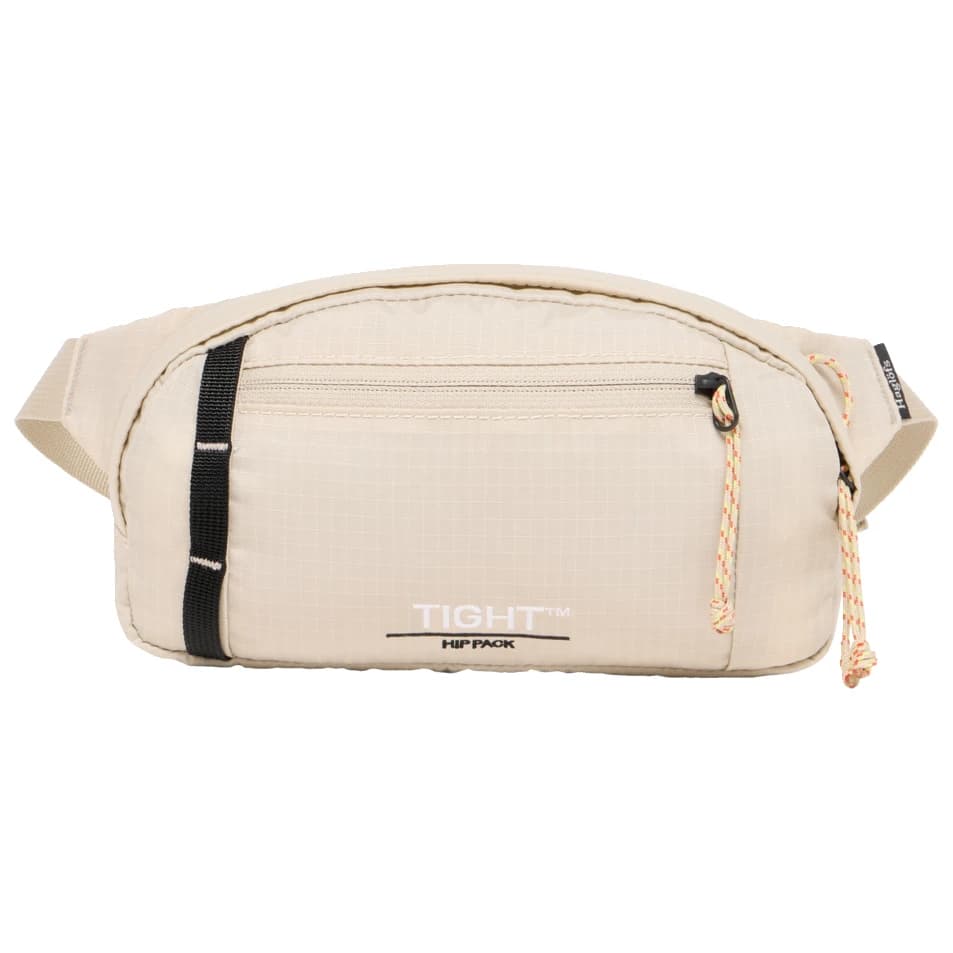 Чанта за кръст Haglöfs Tight Hip Pack 1 Hip bag - Chalk Beige / True Black
