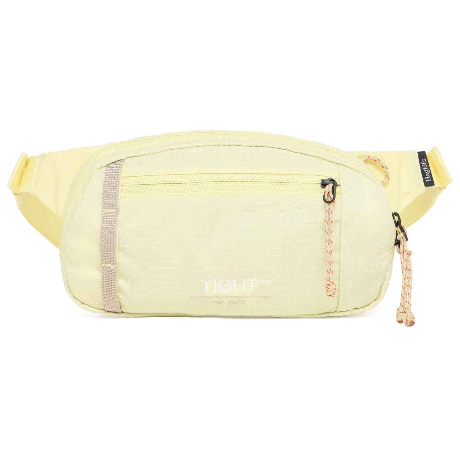 Чанта за кръст Haglöfs Tight Hip Pack 1 Hip bag - Yellow Rise / Chalk Beige