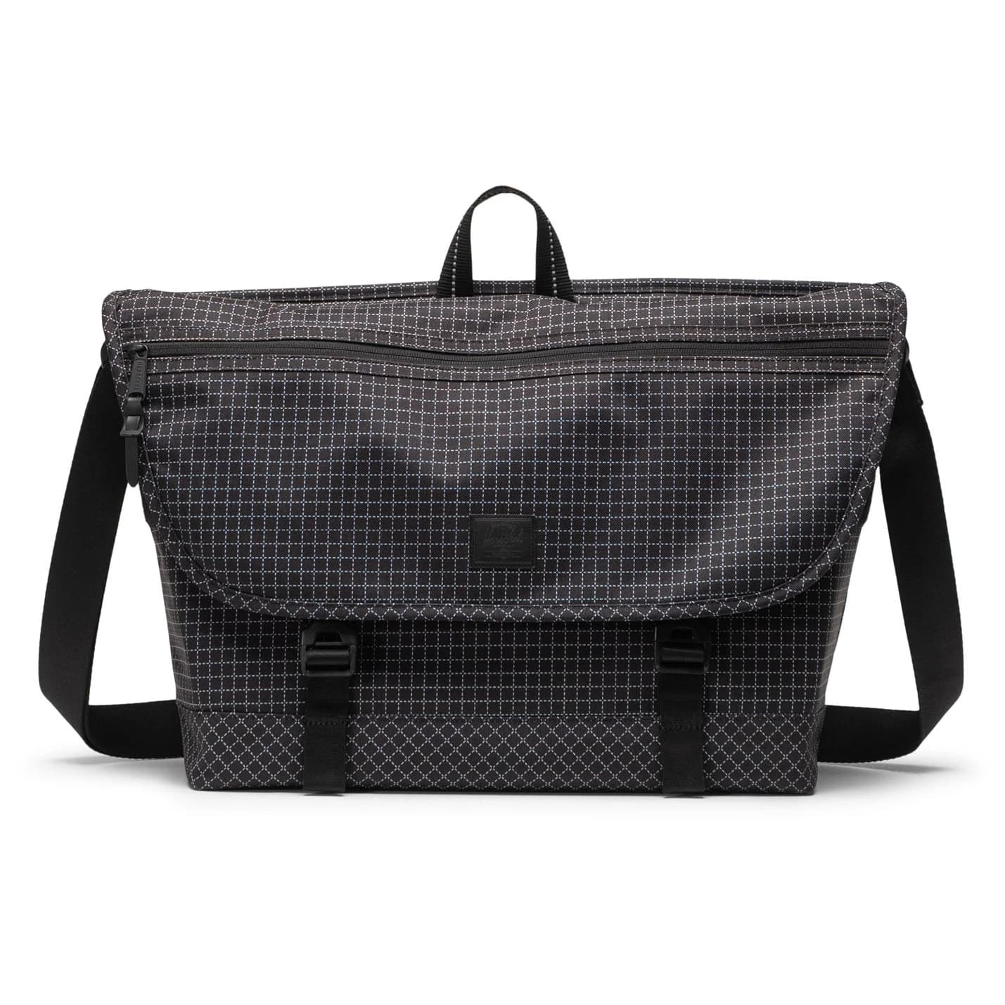 Чанта за рамо Herschel Cove Messenger Shoulder bag - Grid / Black