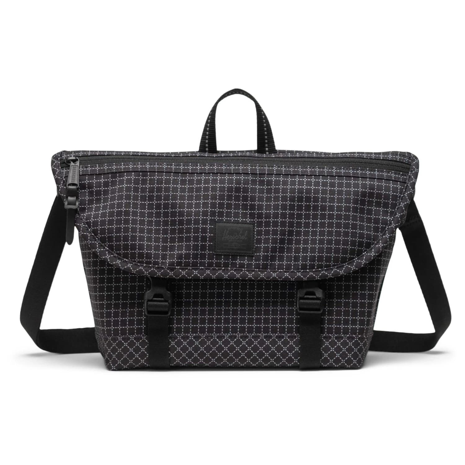 Чанта за рамо Herschel Cove Small Messenger Shoulder bag - Grid / Black