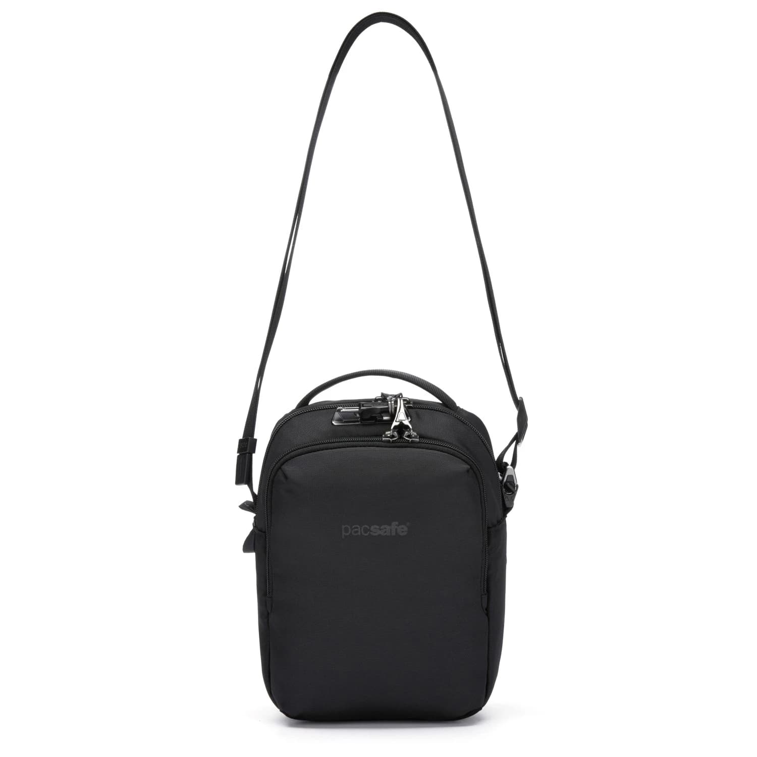 Чанта за рамо Pacsafe V Companion Crossbody Shoulder bag - Jet Black