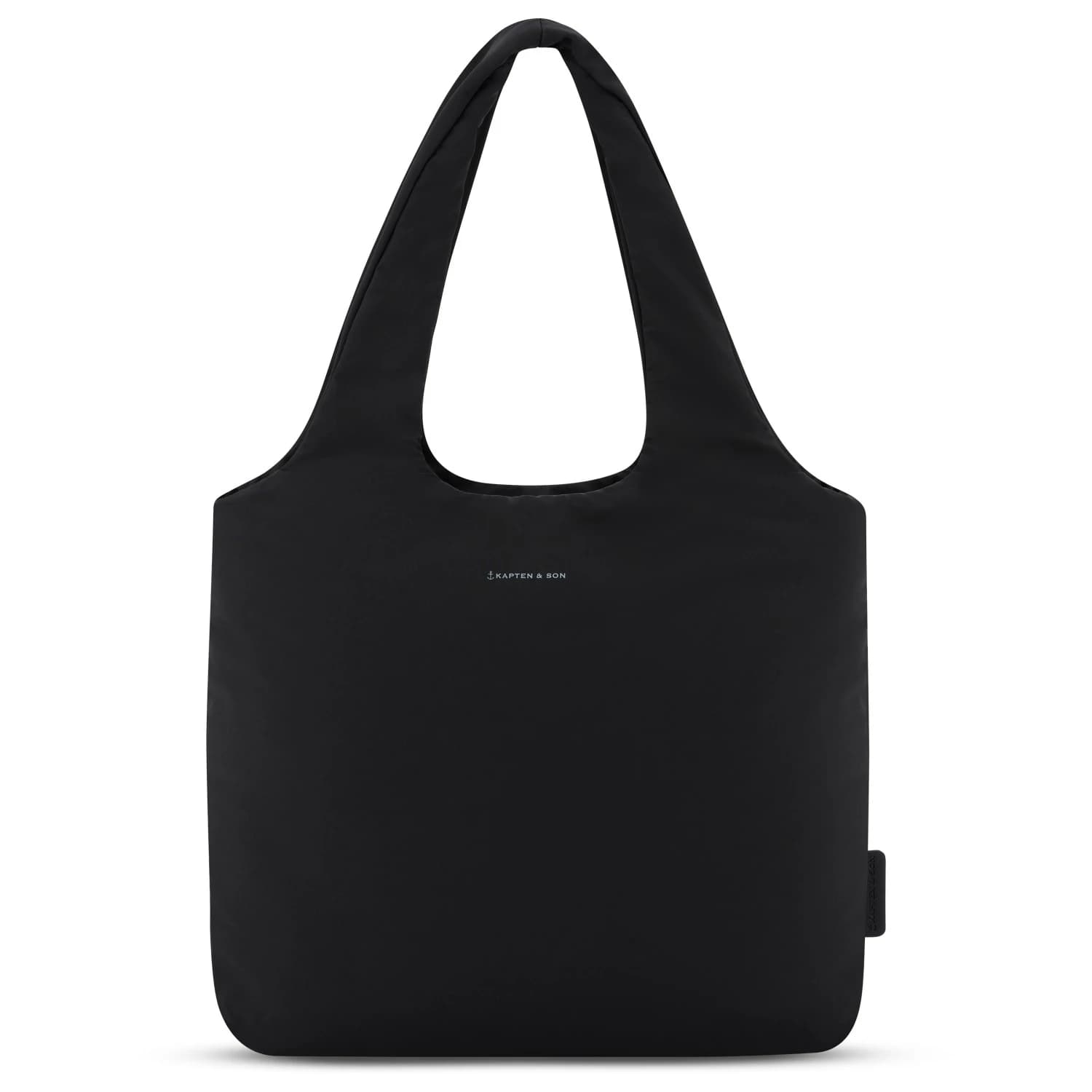 Чанта за рамо Kapten & son Skara Cloud Shopper 24 Shoulder bag - All Black