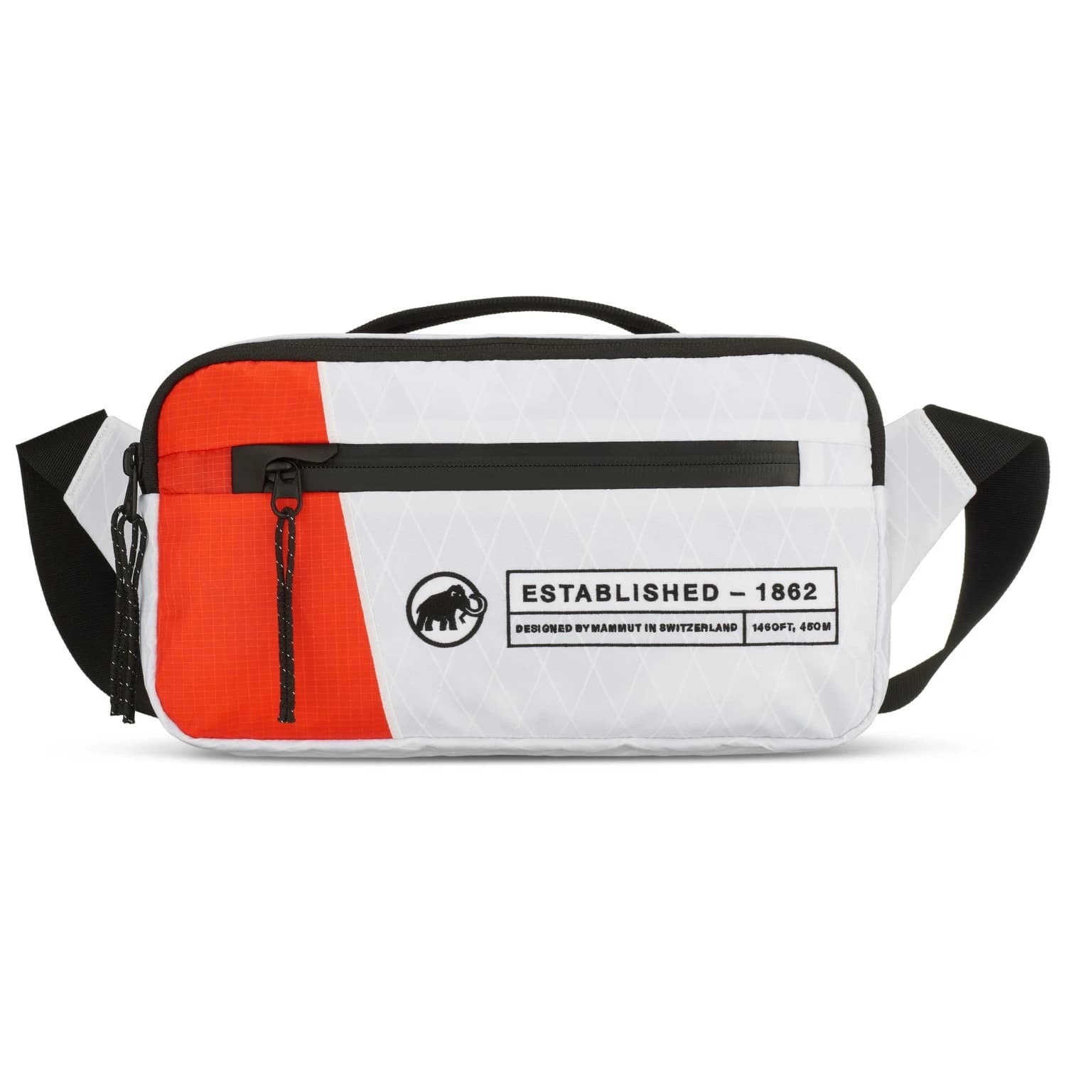 Чанта за кръст Mammut Seon Alpine Waistpack 2 Hip bag - White / Mammut Red