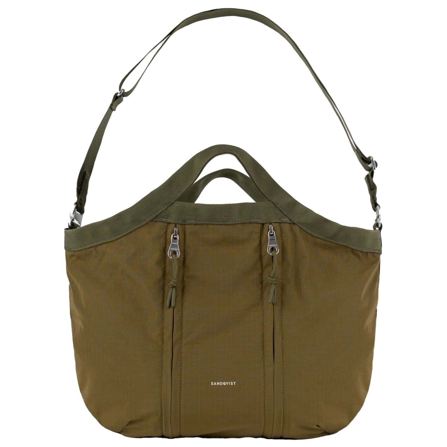 Чанта за рамо Sandqvist Grid Crossbody Bag Shoulder bag - Olive