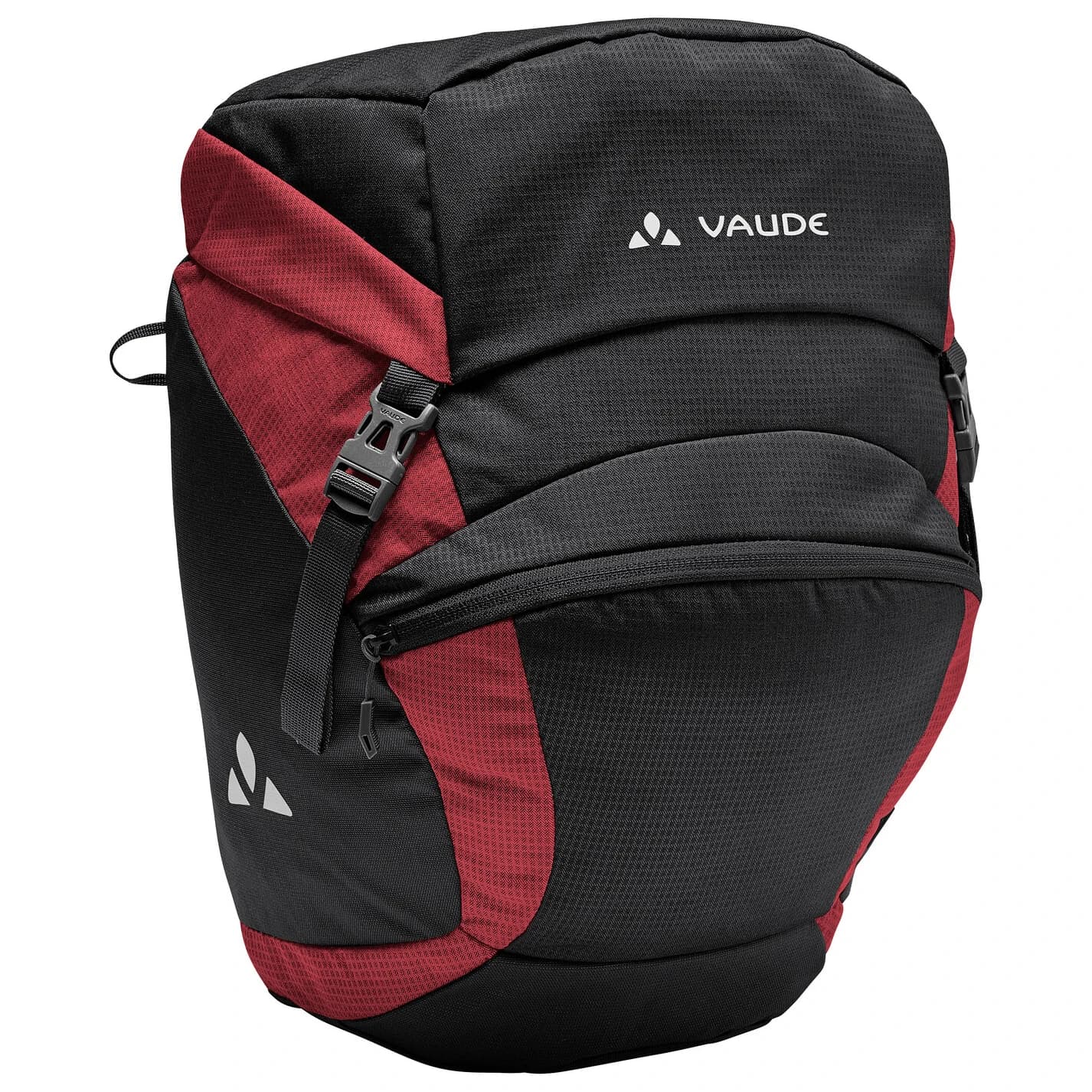 Велосипедна дисага Vaude Ontour Front Bike panniers - Black / Carmine