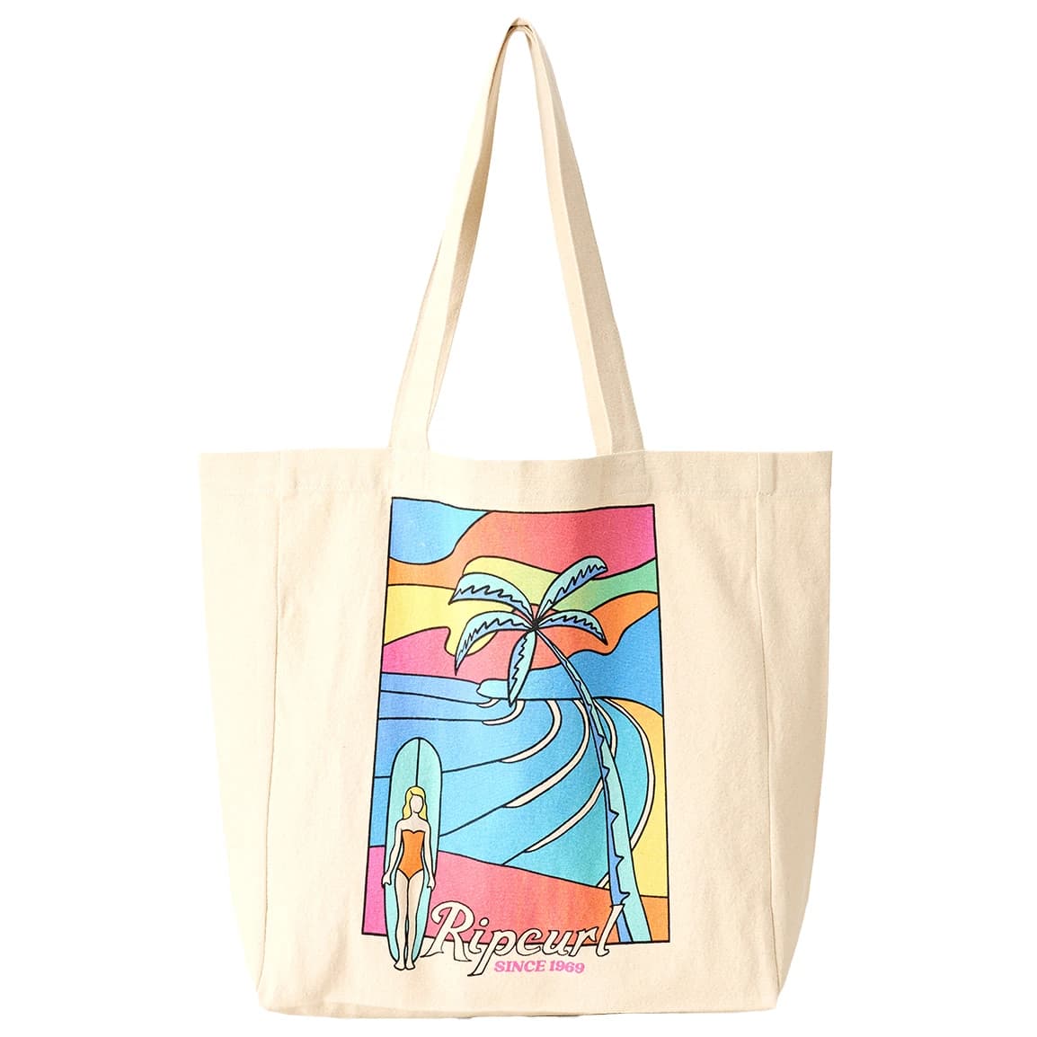Чанта за рамо Rip curl Women's Custom Desto 20 Tote Shoulder bag - Bone