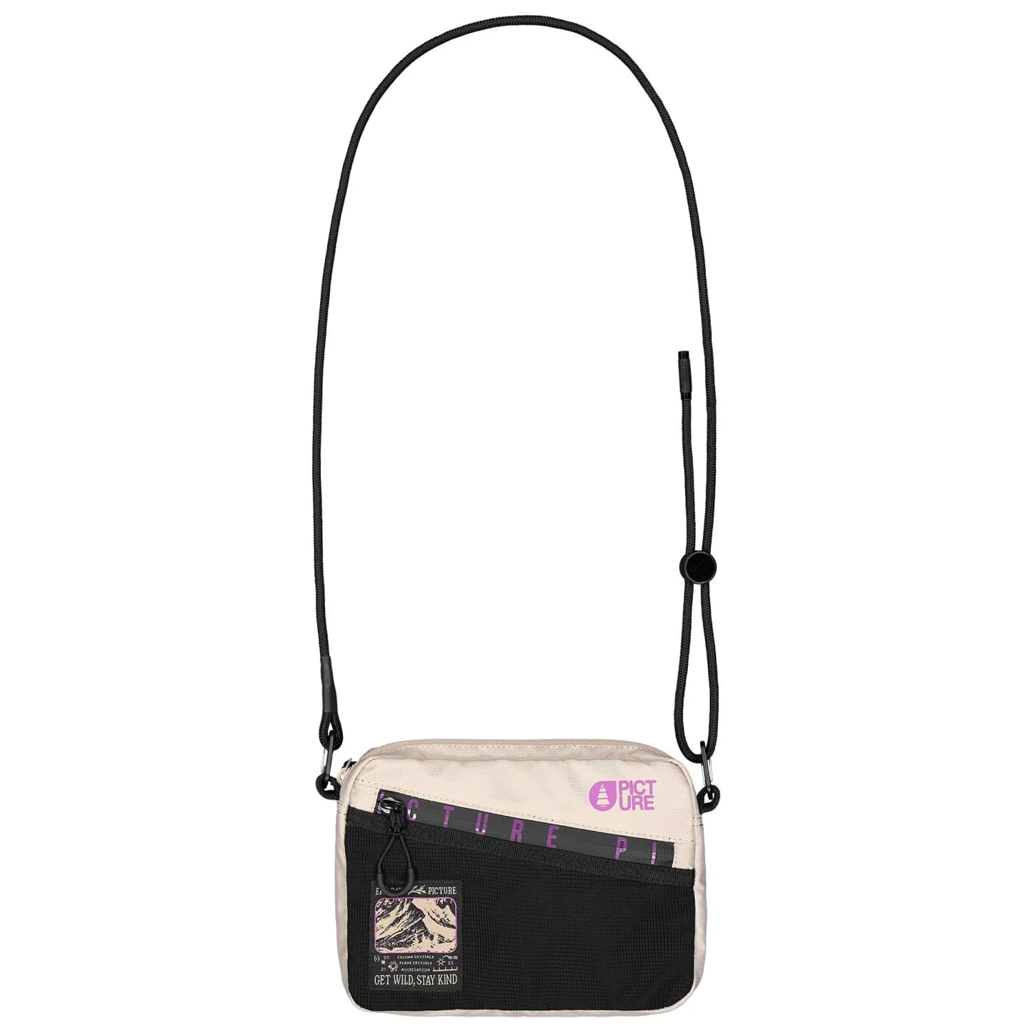 Чанта за рамо Picture Off Trax Shoulderpack Shoulder bag - Pure Cashmere