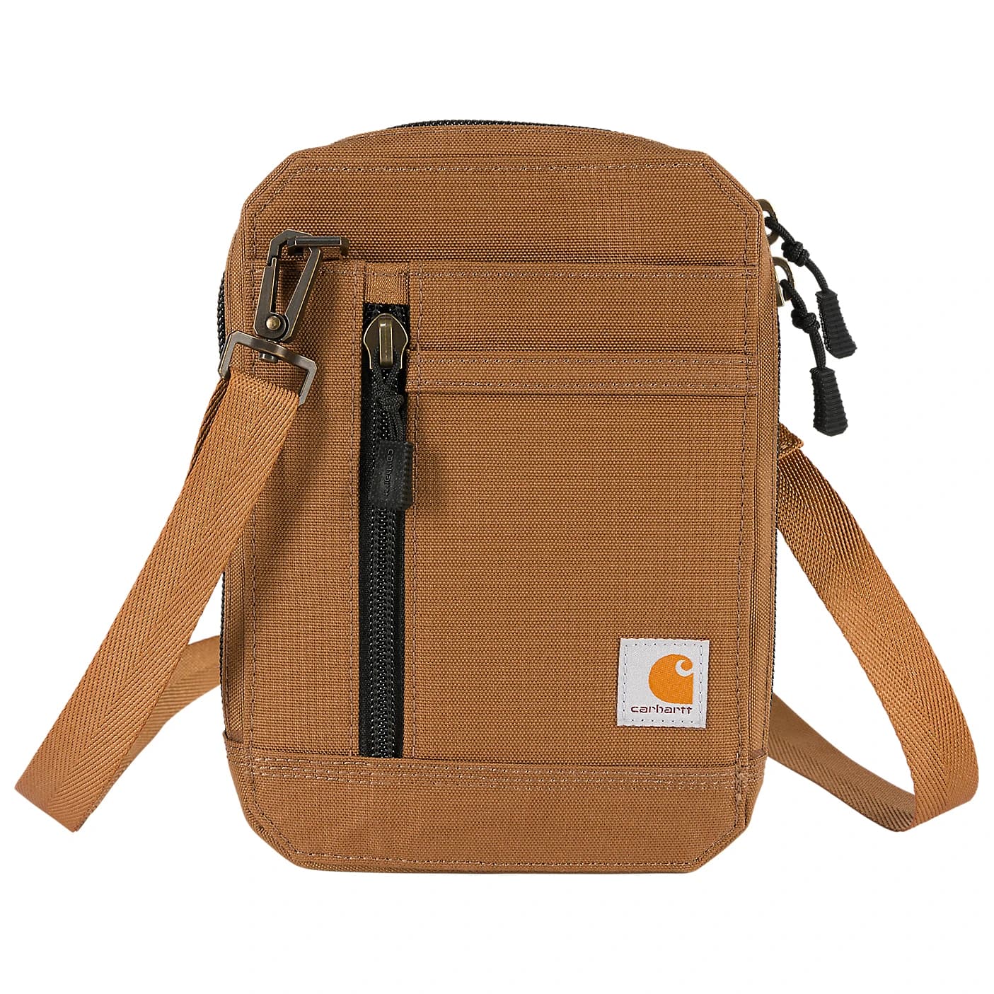 Чанта за рамо Carhartt Nylon Duck Crossbody Wallet Shoulder bag - Carhartt Brown