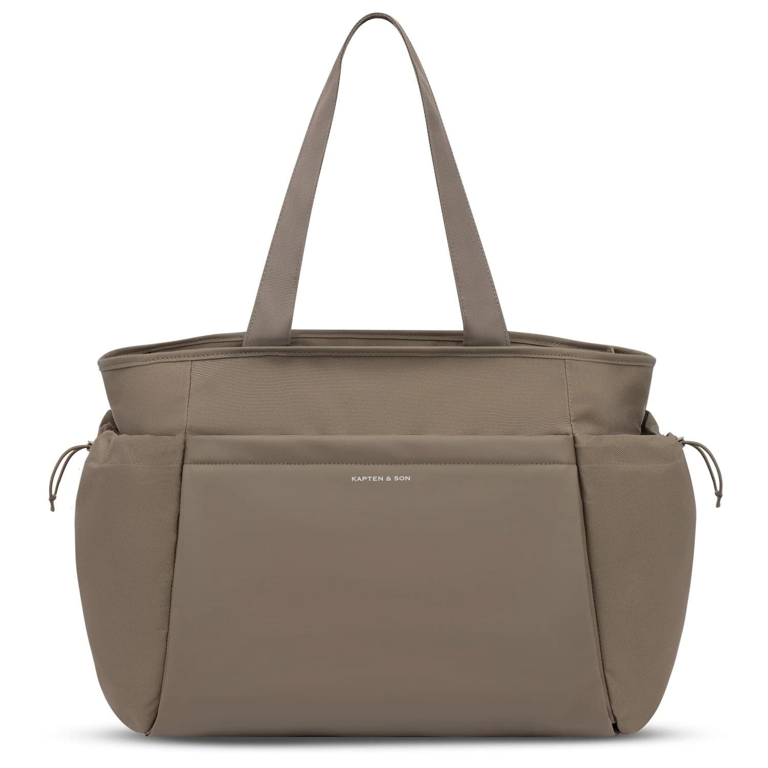 Чанта за рамо Kapten & son Hellvi Pro Large Shoulder bag - Walnut