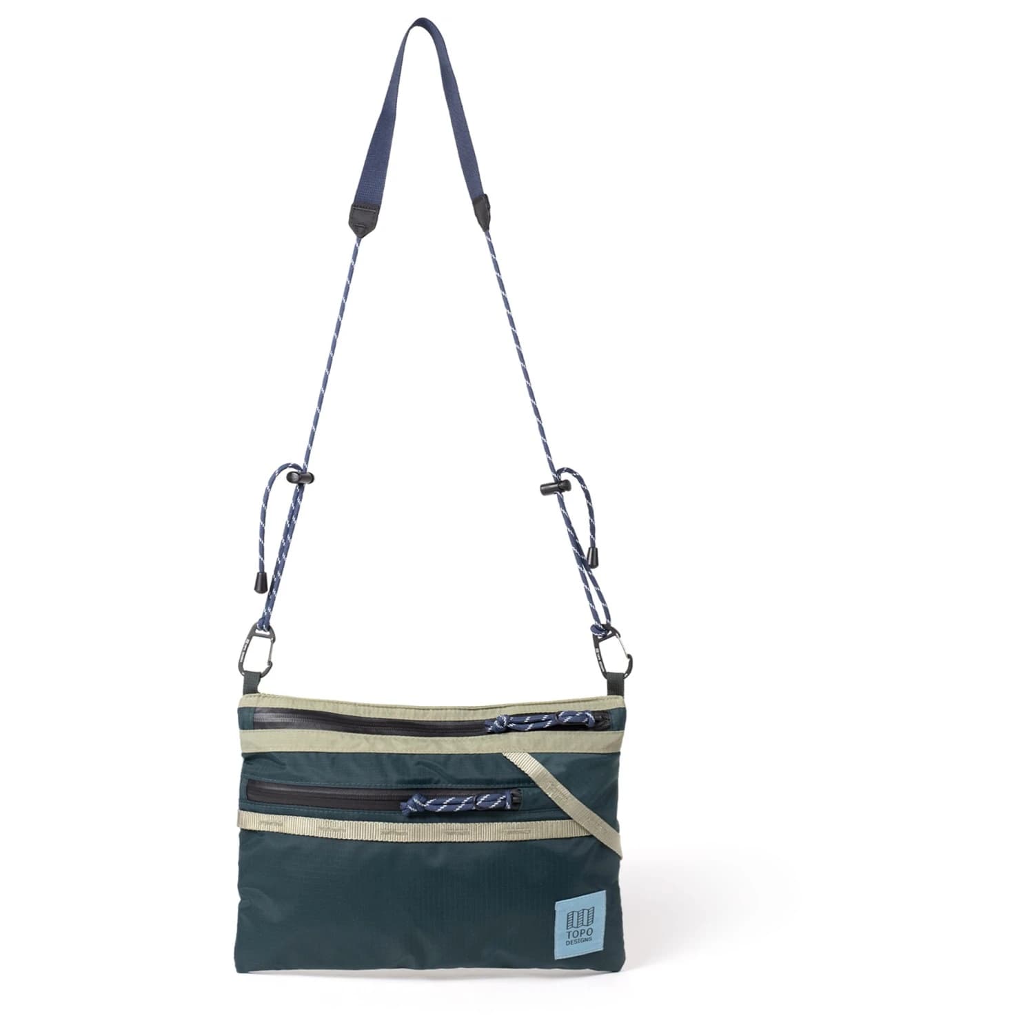 Чанта за рамо Topo designs Mountain Accessory Shoulder Bag - Oil Green / Dark Pine