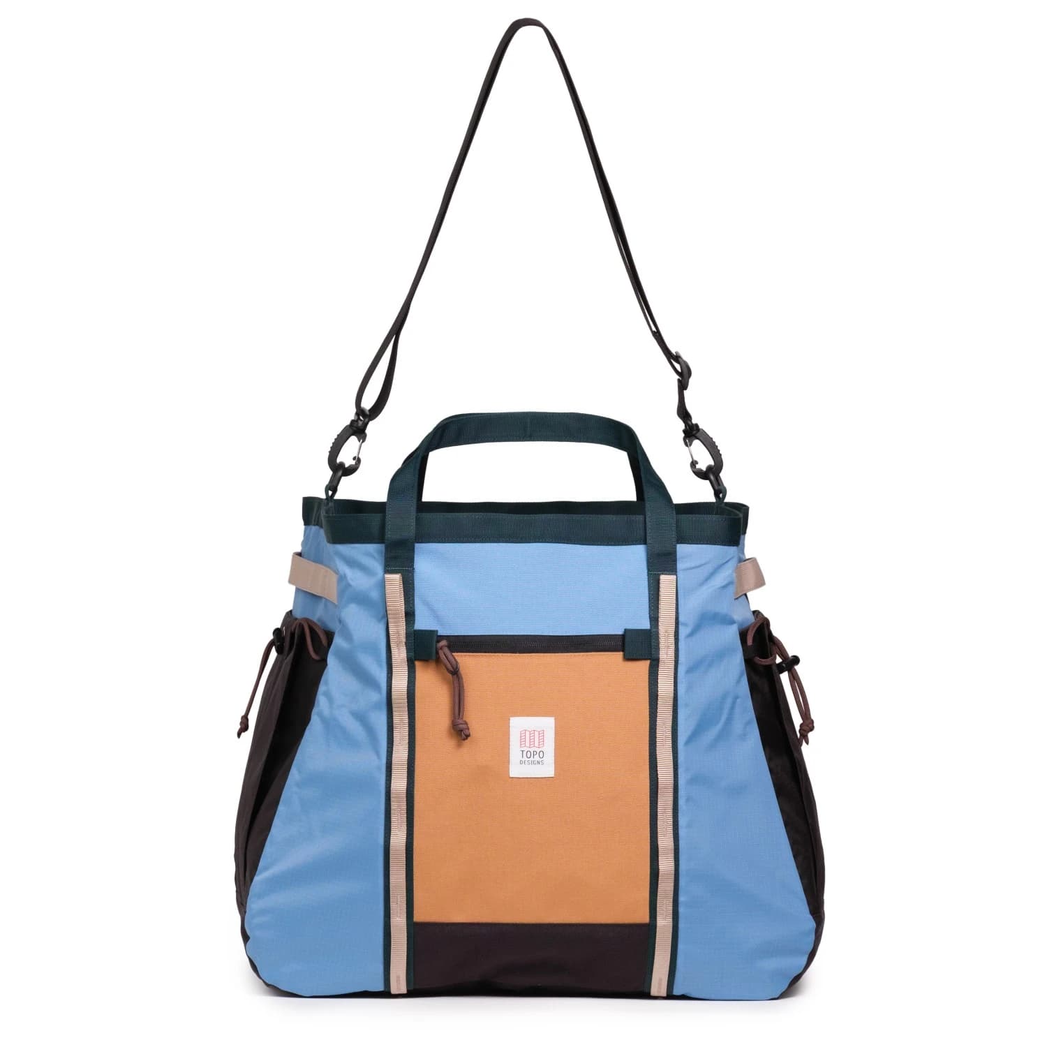 Чанта Topo designs Mountain Gear Bag Luggage - River Blue / Brown Oak