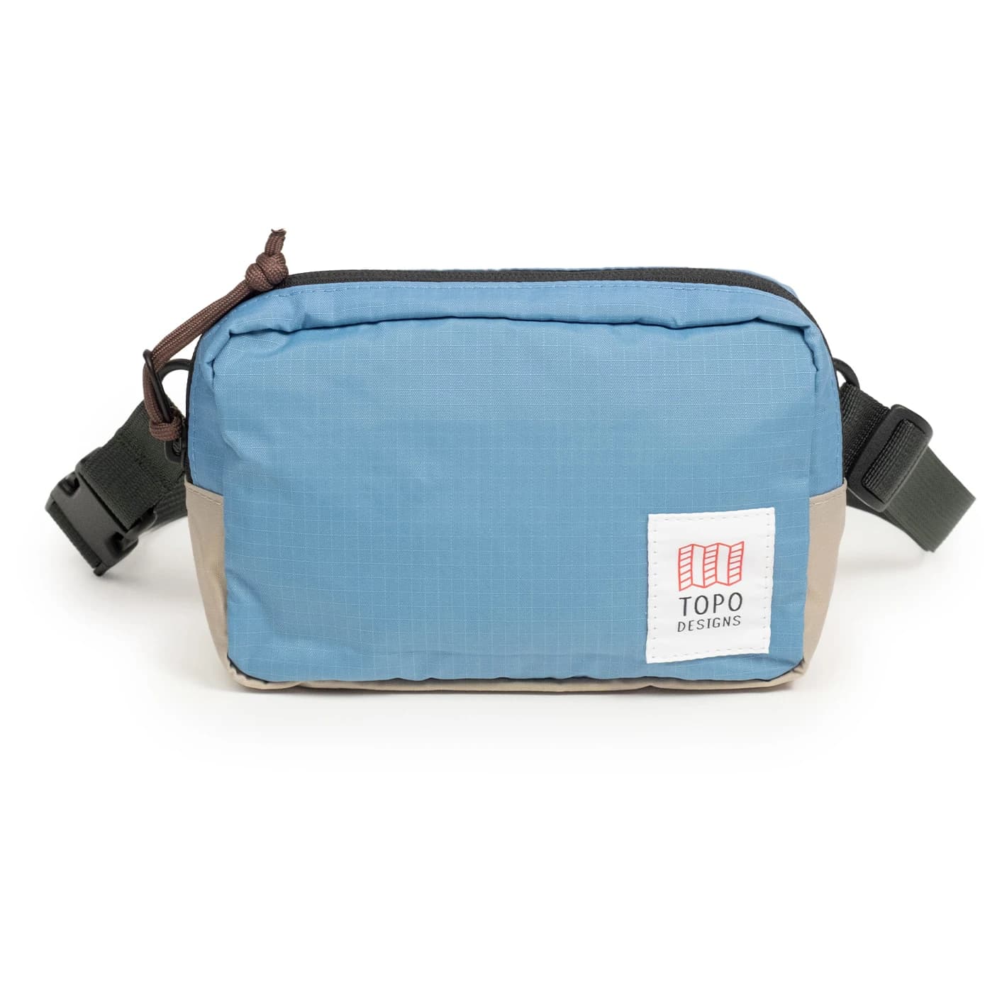 Чанта за рамо Topo designs Ripstop Belt Bag Shoulder bag - River Blue / Cobblestone