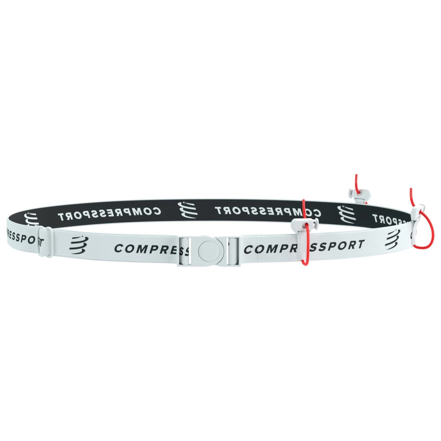 Чанта за кръст Compressport Race Belt Hip bag - White