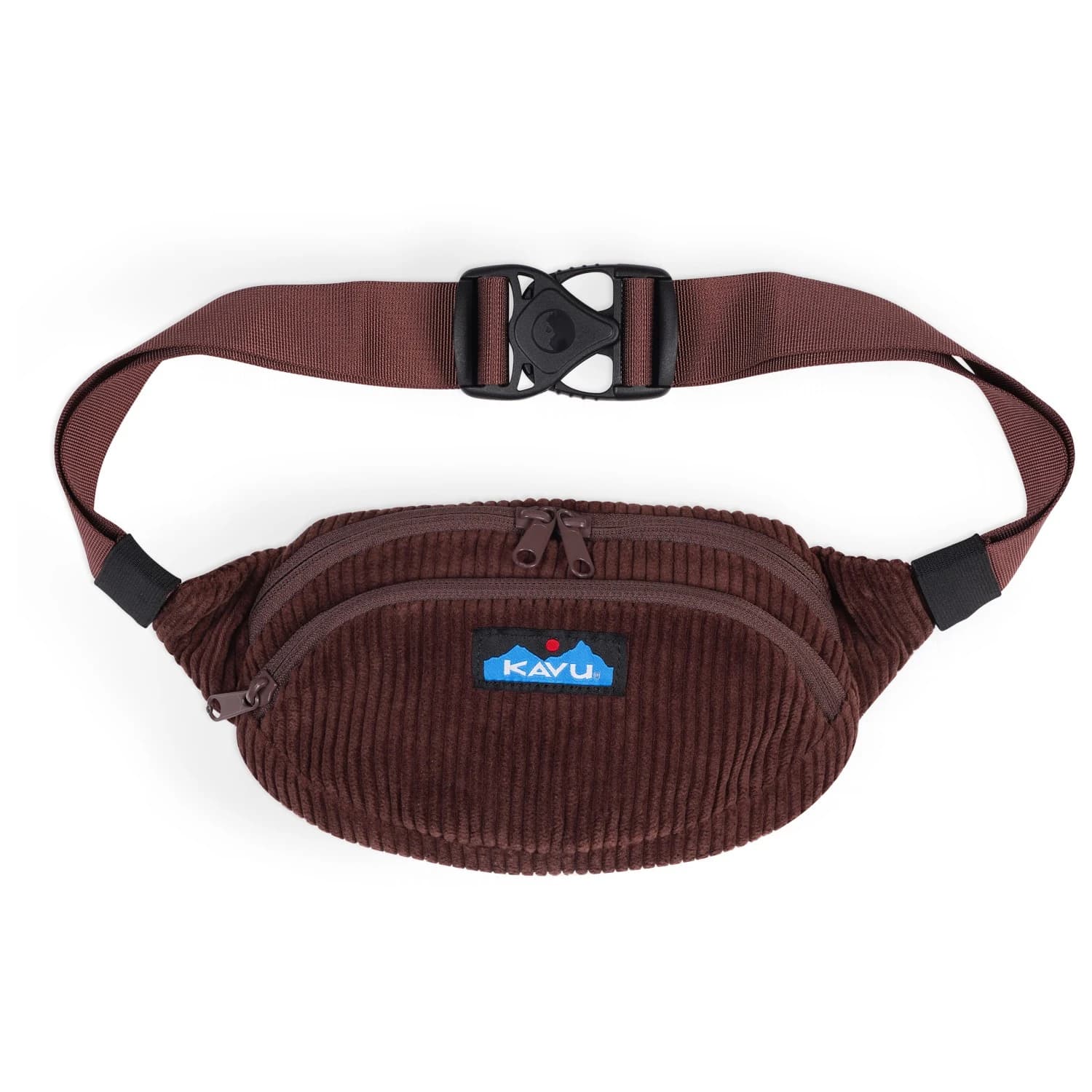 Чанта за кръст Kavu Cord Spectator Hip bag - Chocolate