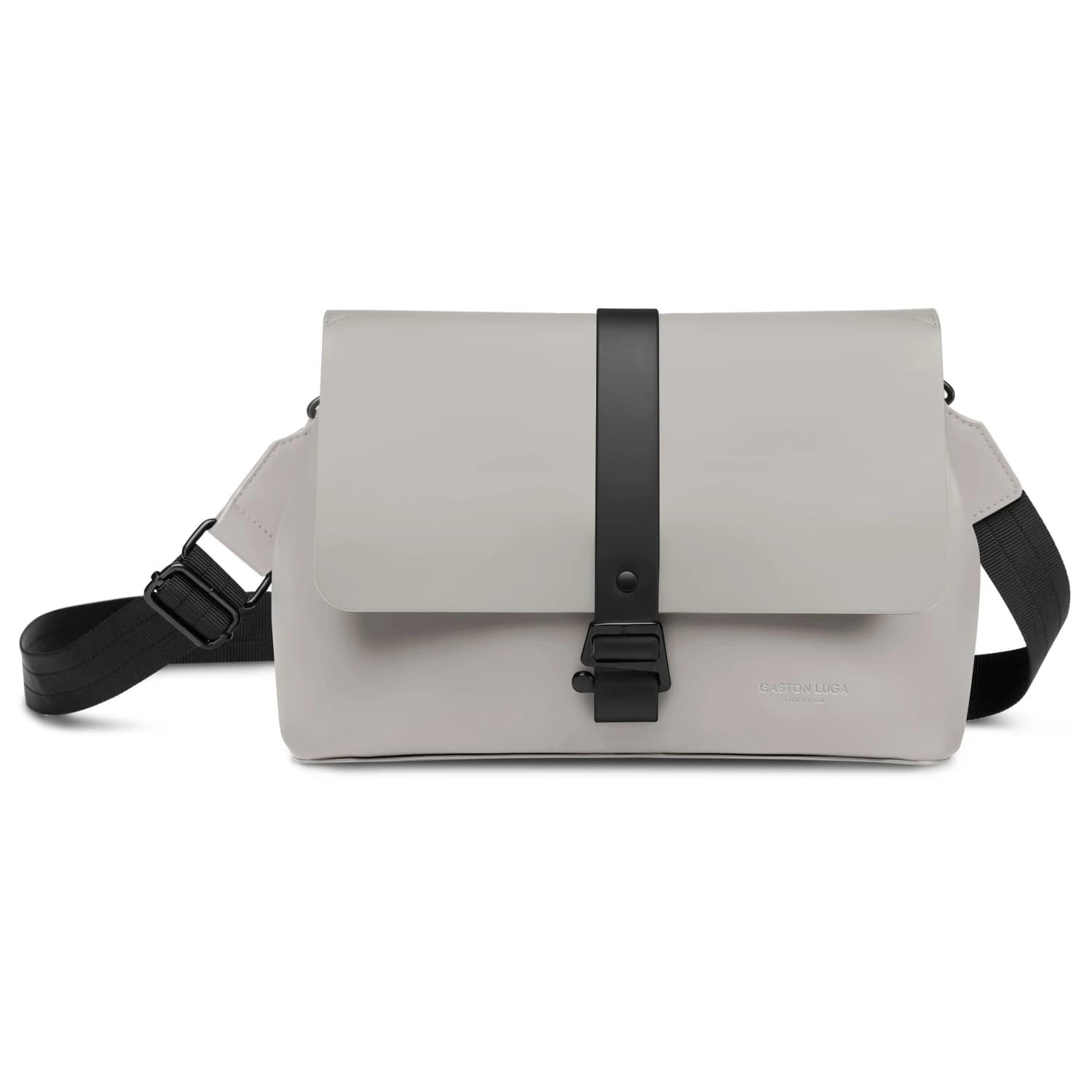 Чанта за рамо Gaston luga Spläsh Crossbody Medium Shoulder bag - Taupe