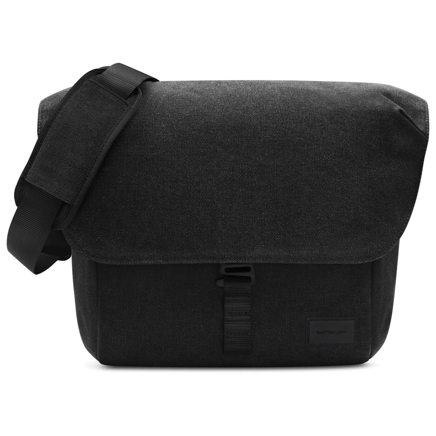 Чанта за рамо Gaston luga Spläsh Messenger Weave Shoulder bag - Weave Black