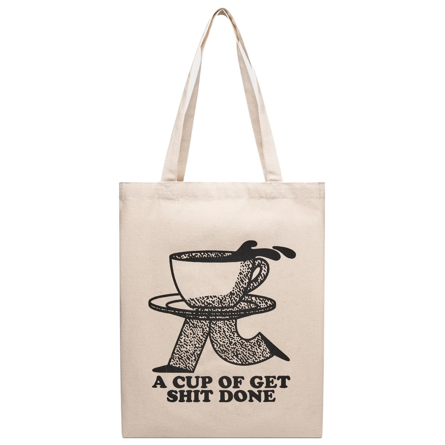 Чанта Dedicated Tote Bag Torekov Coffee Runner Bag - Off-White