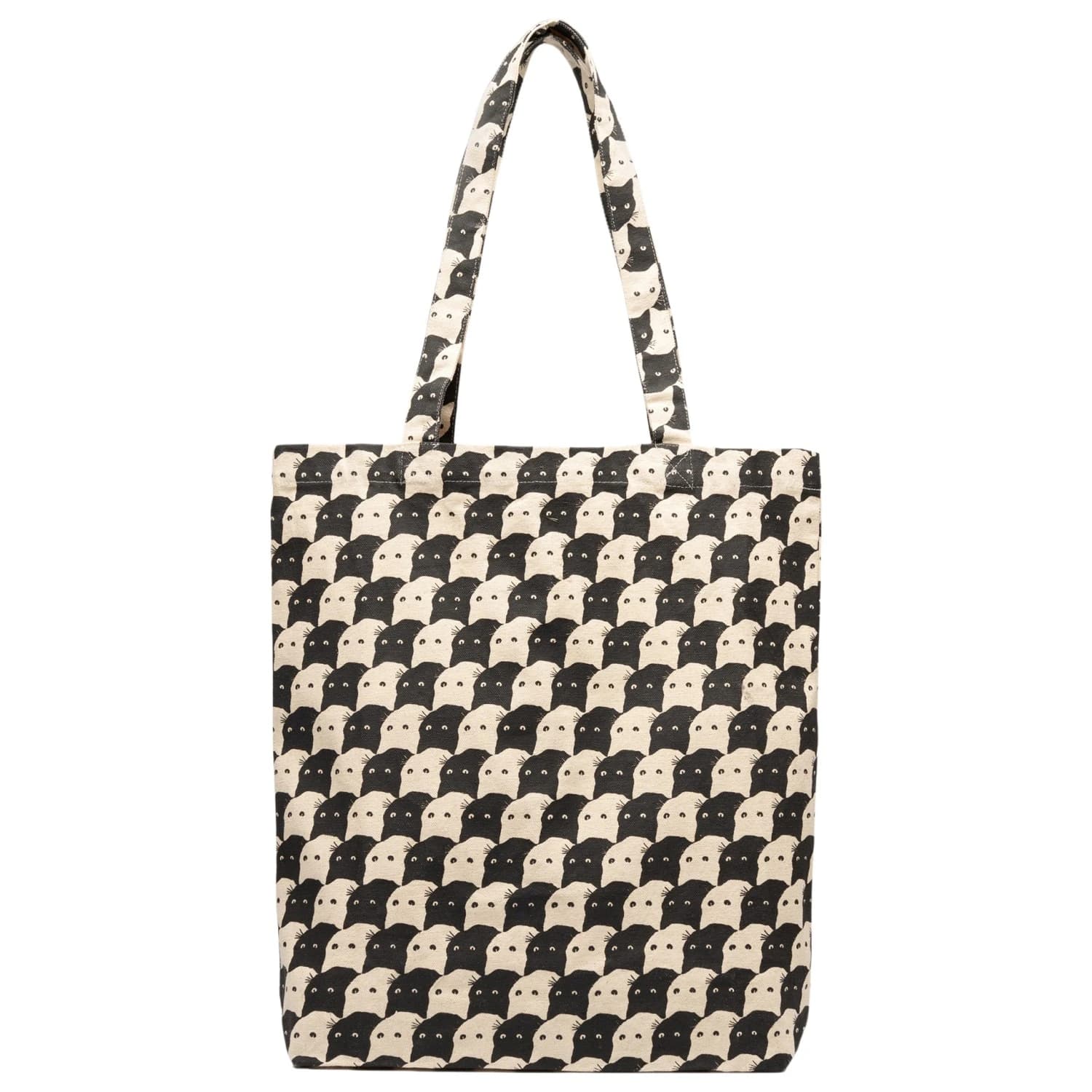 Чанта Dedicated Tote Bag Torekov Pepita Cats Bag - Off-White