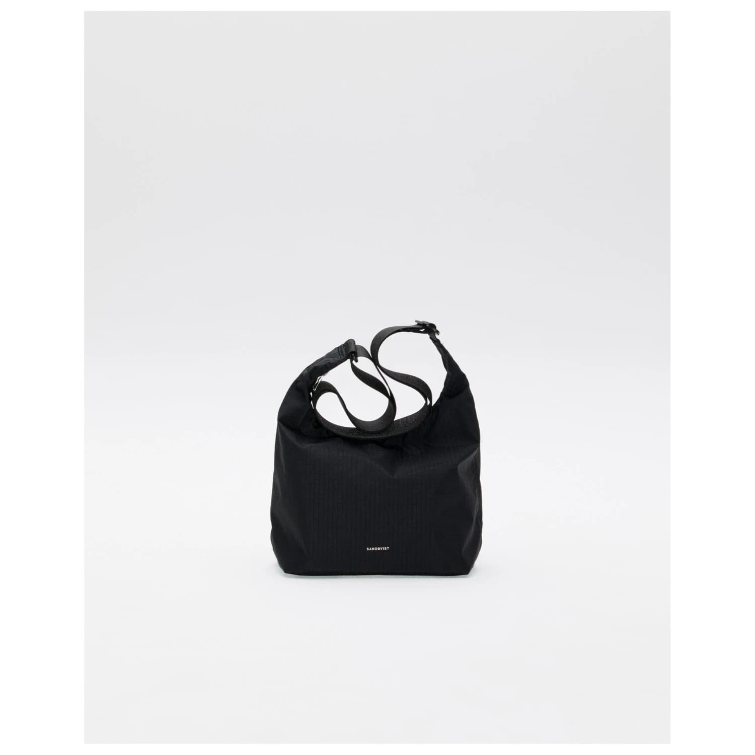 Чанта за рамо Sandqvist Grid Shoulder Bag Mini Shoulder bag - Black