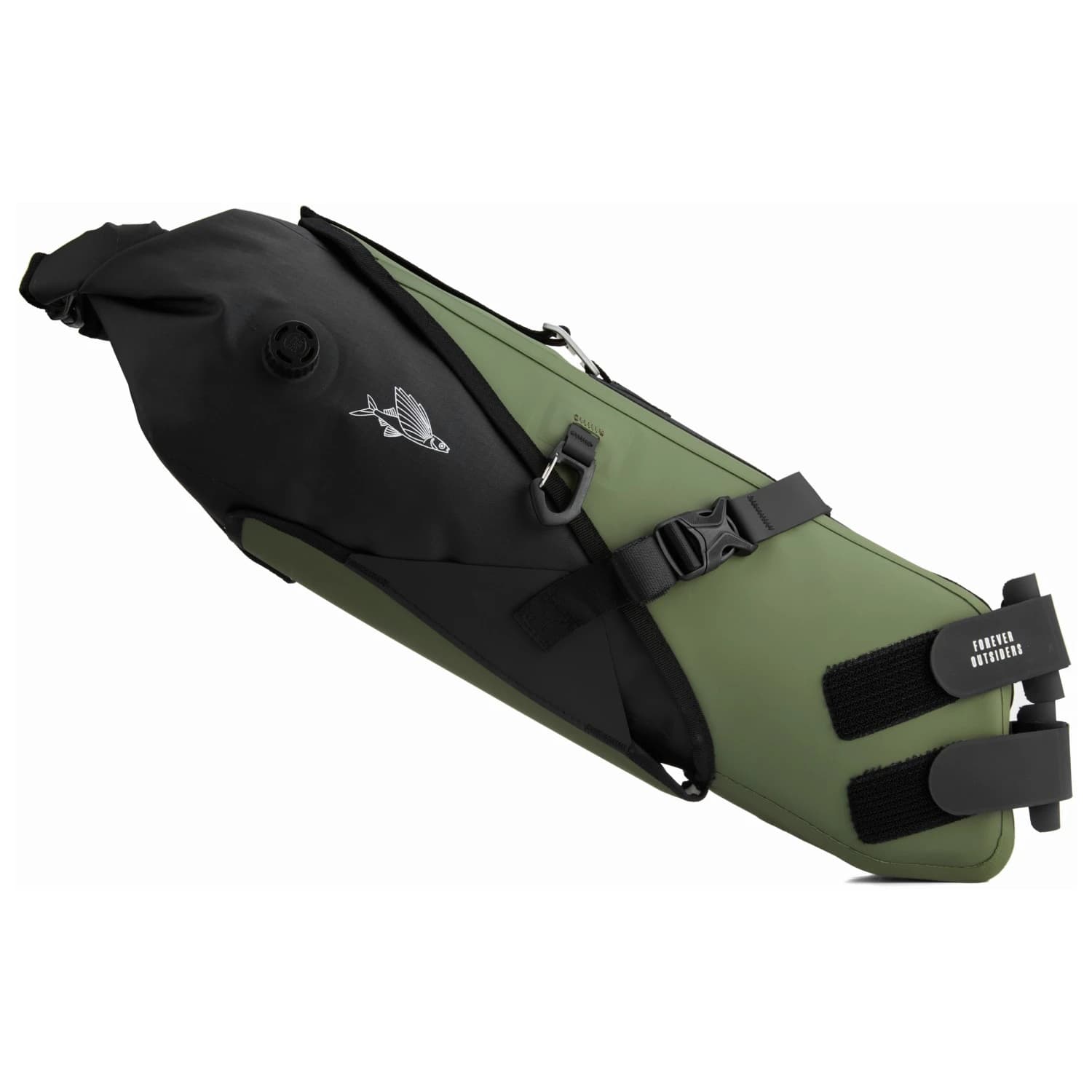 Чанта за седло Café du cycliste Bike Packing Saddle Bag Bike bag - Khaki