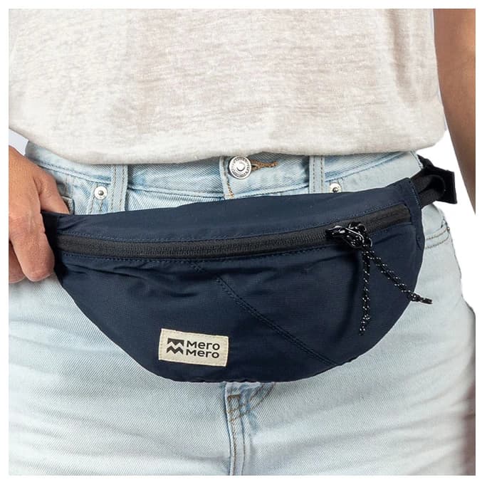 Чанта за кръст Meromero Mini-Hoïan Hipbag Light Hip bag - Navy Blue