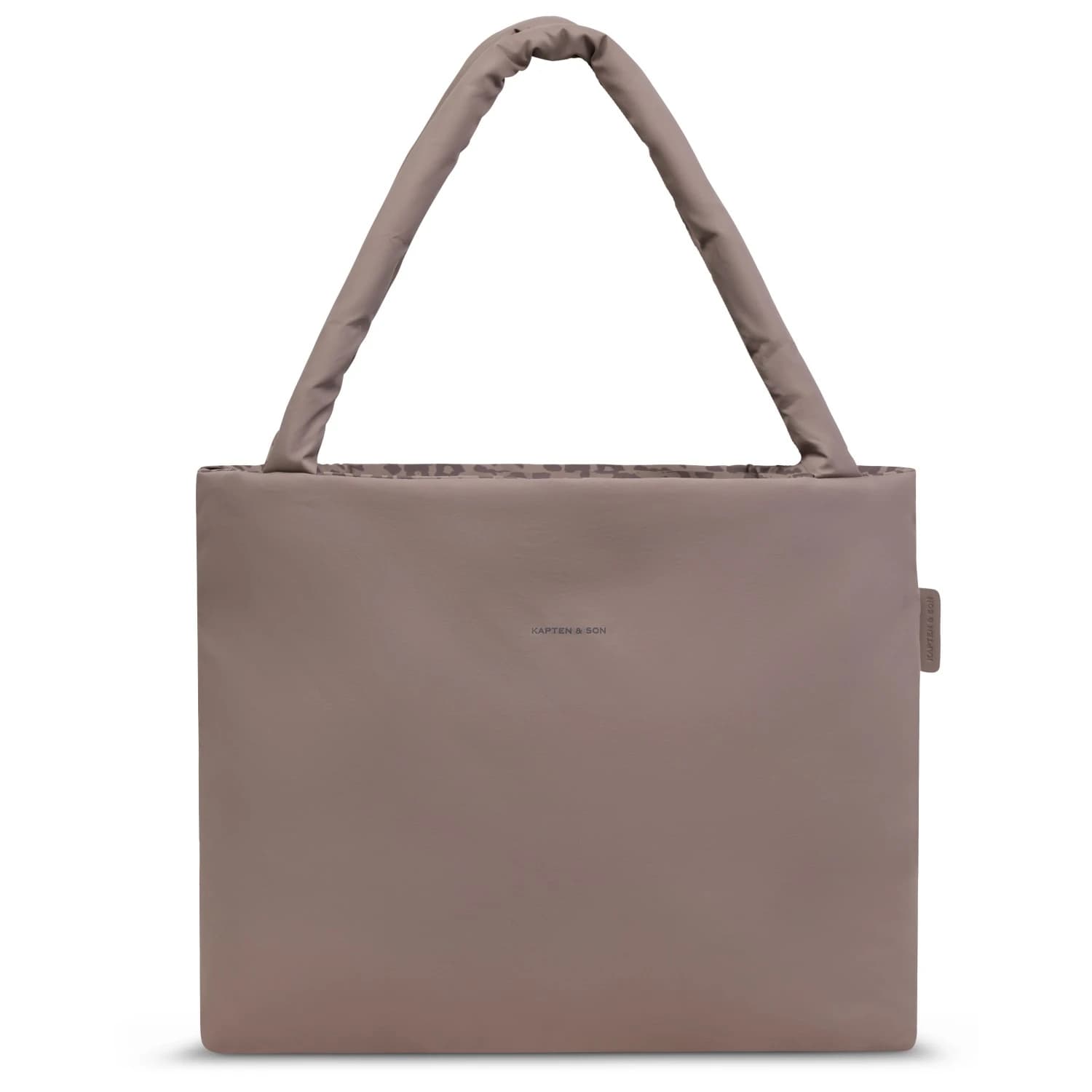 Чанта за рамо Kapten & son Women's Norva 2in1 Shopper 23 Shoulder bag - Muted Rose / Leo