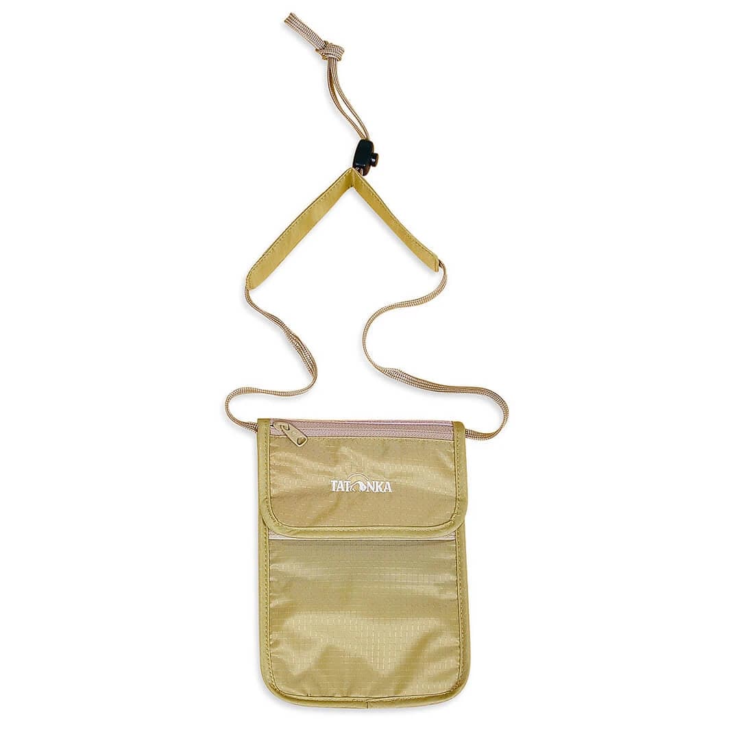Калъф за ценности Tatonka Skin Folded Neck Pouch Neck pouch - Natural