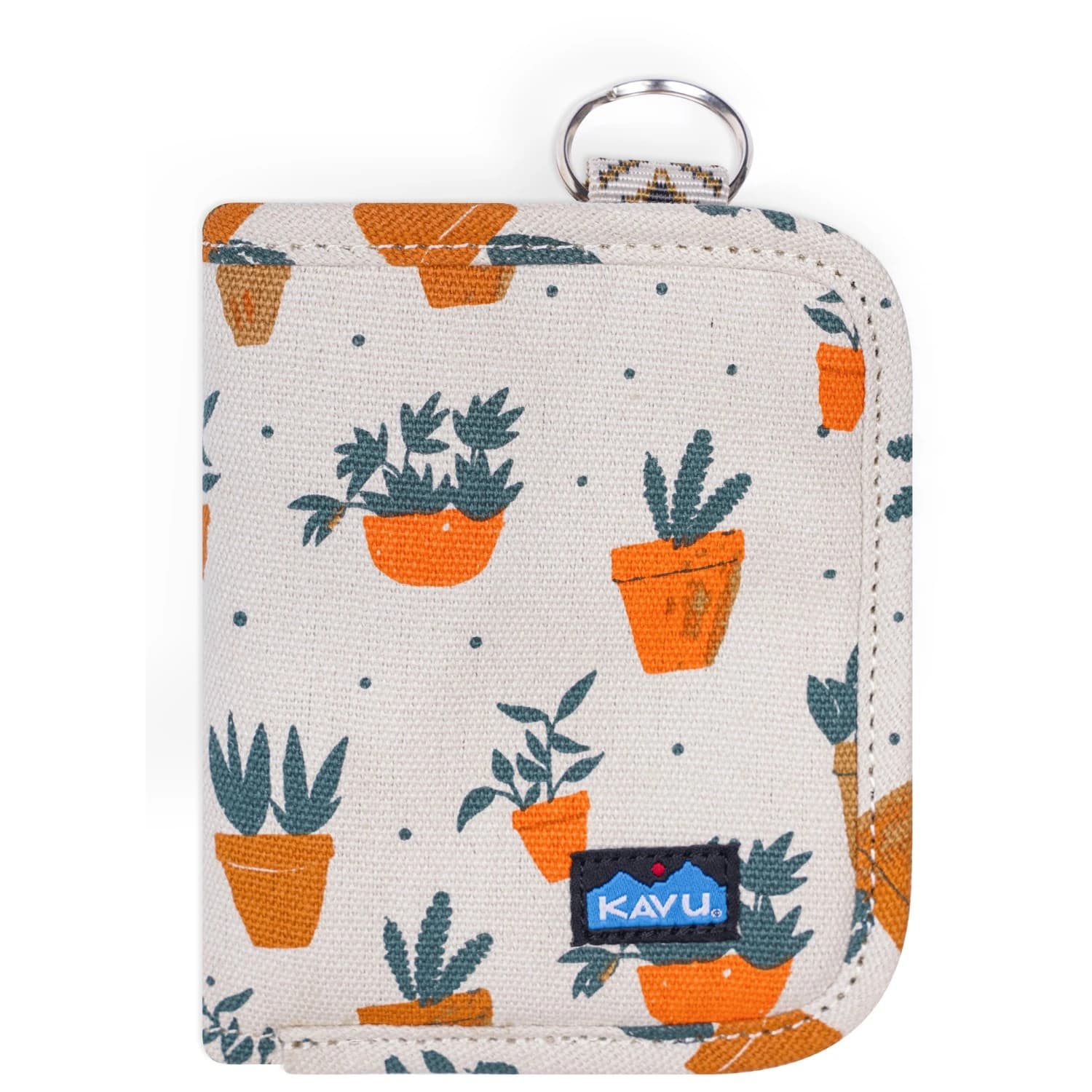 Портфейл Kavu Zippy Wallet - Potted Plants
