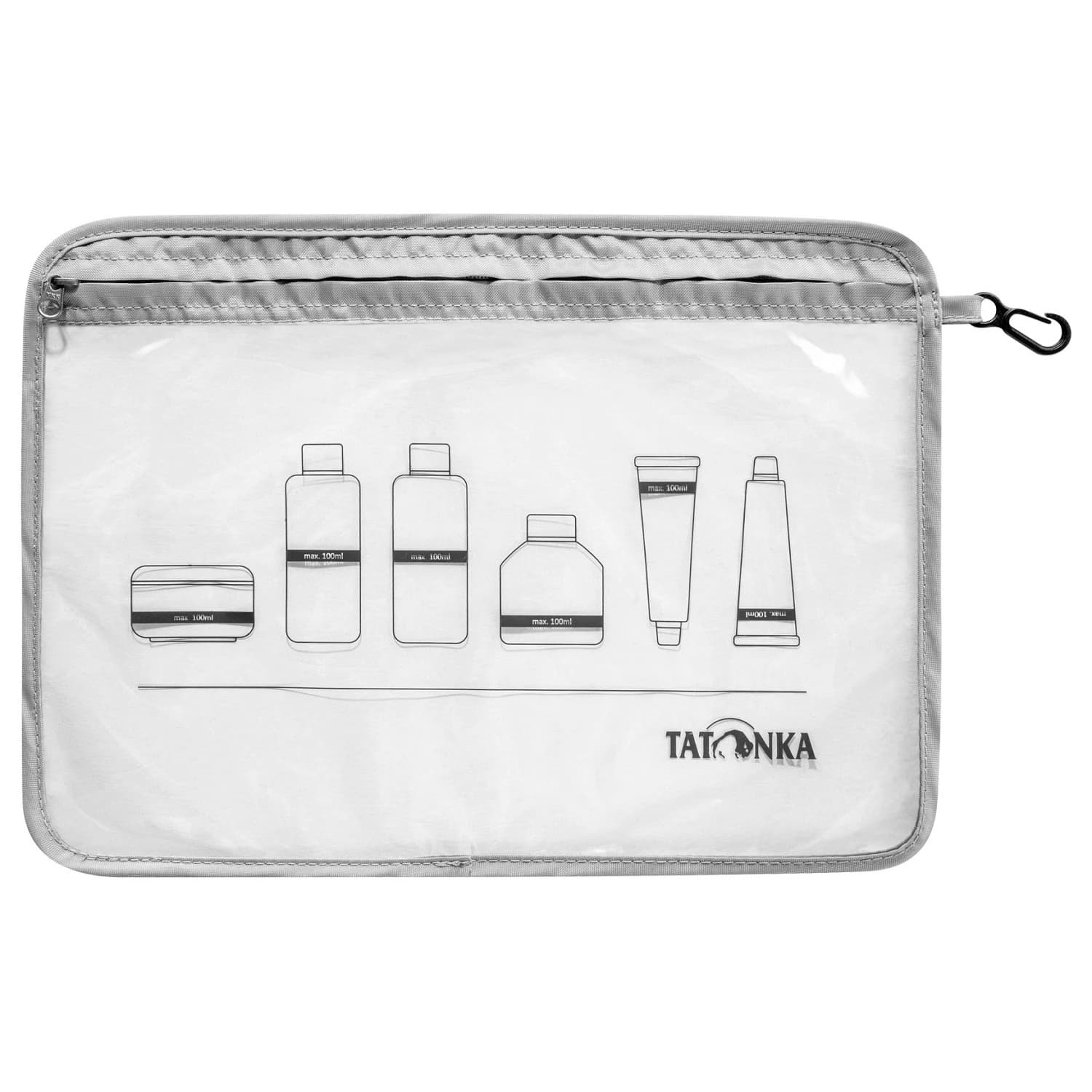 Тоалетен несесер Tatonka Zip Flight Bag Wash bag - Grey