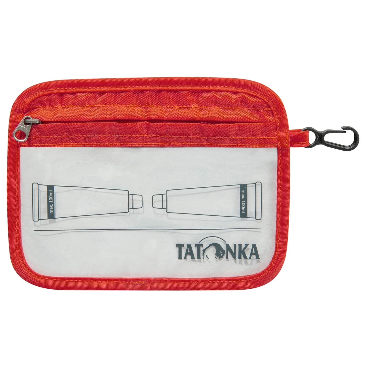Тоалетен несесер Tatonka Zip Flight Bag Wash bag - Red Orange