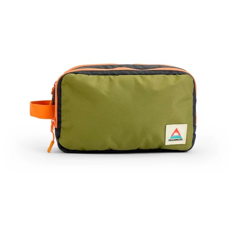 Тоалетен несесер Passenger Travel Recycled Wash Kit 2.0 Wash bag - True Black / Khaki