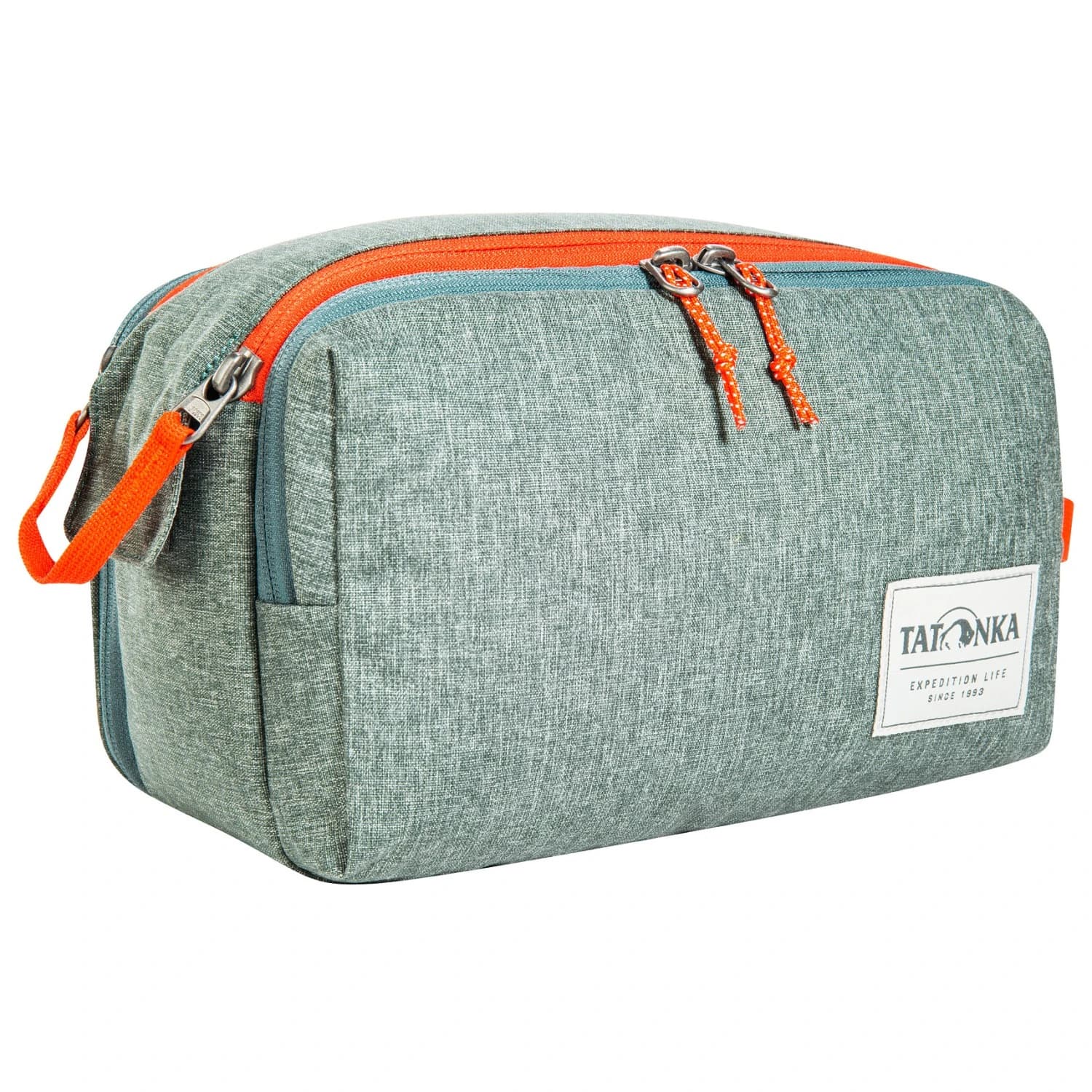 Тоалетен несесер Tatonka Cosmetic Double Zip Pouch 6 Wash bag - Sage Green