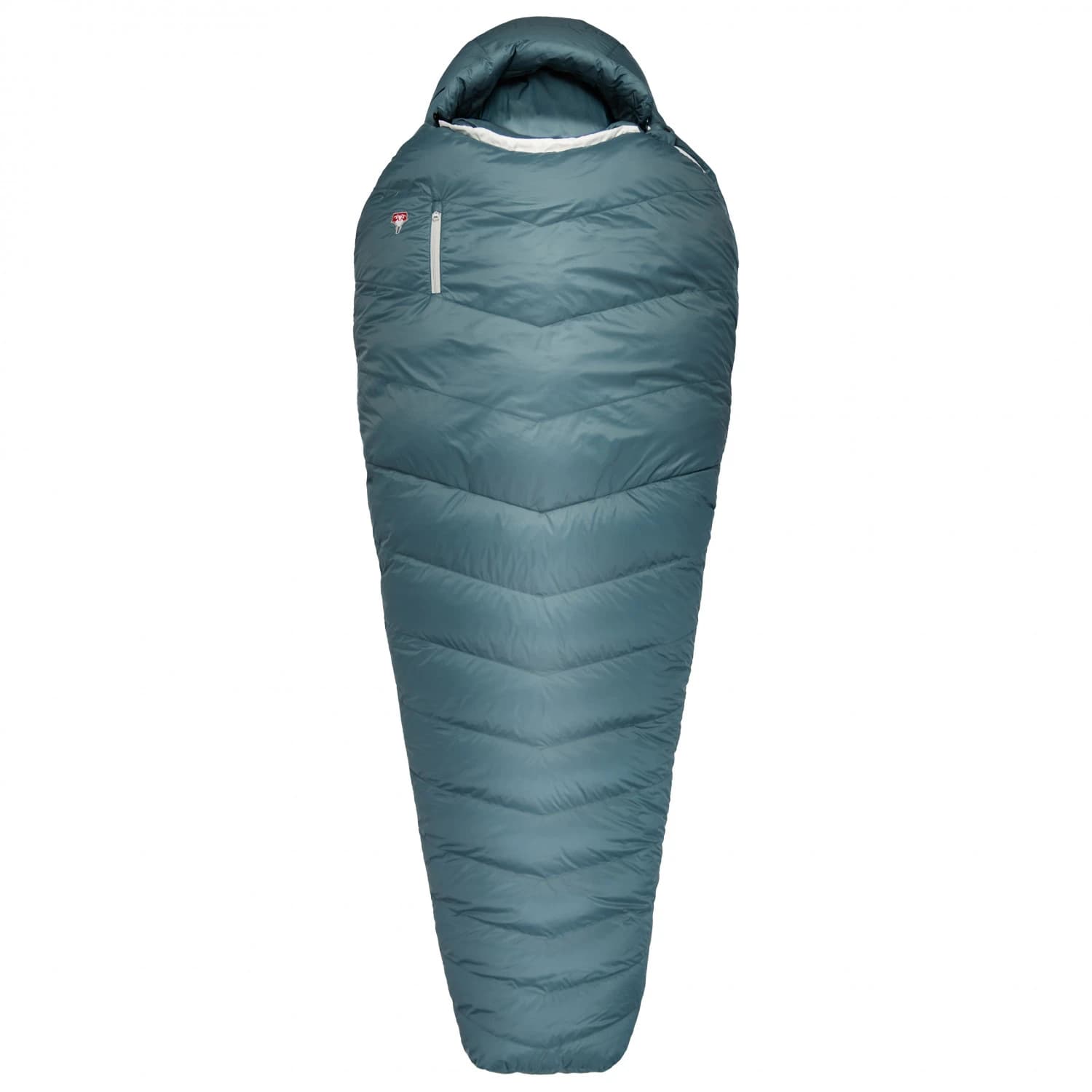 Пухен спален чувал Grüezi Bag Biopod Down Hybrid Ice Cold Down sleeping bag - Platin Grey