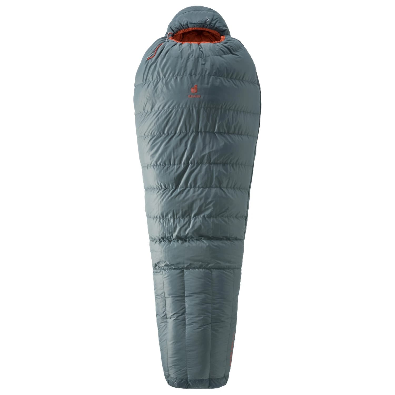 Пухен спален чувал Deuter Astro Pro 600 EL Down sleeping bag - Teal / Paprika
