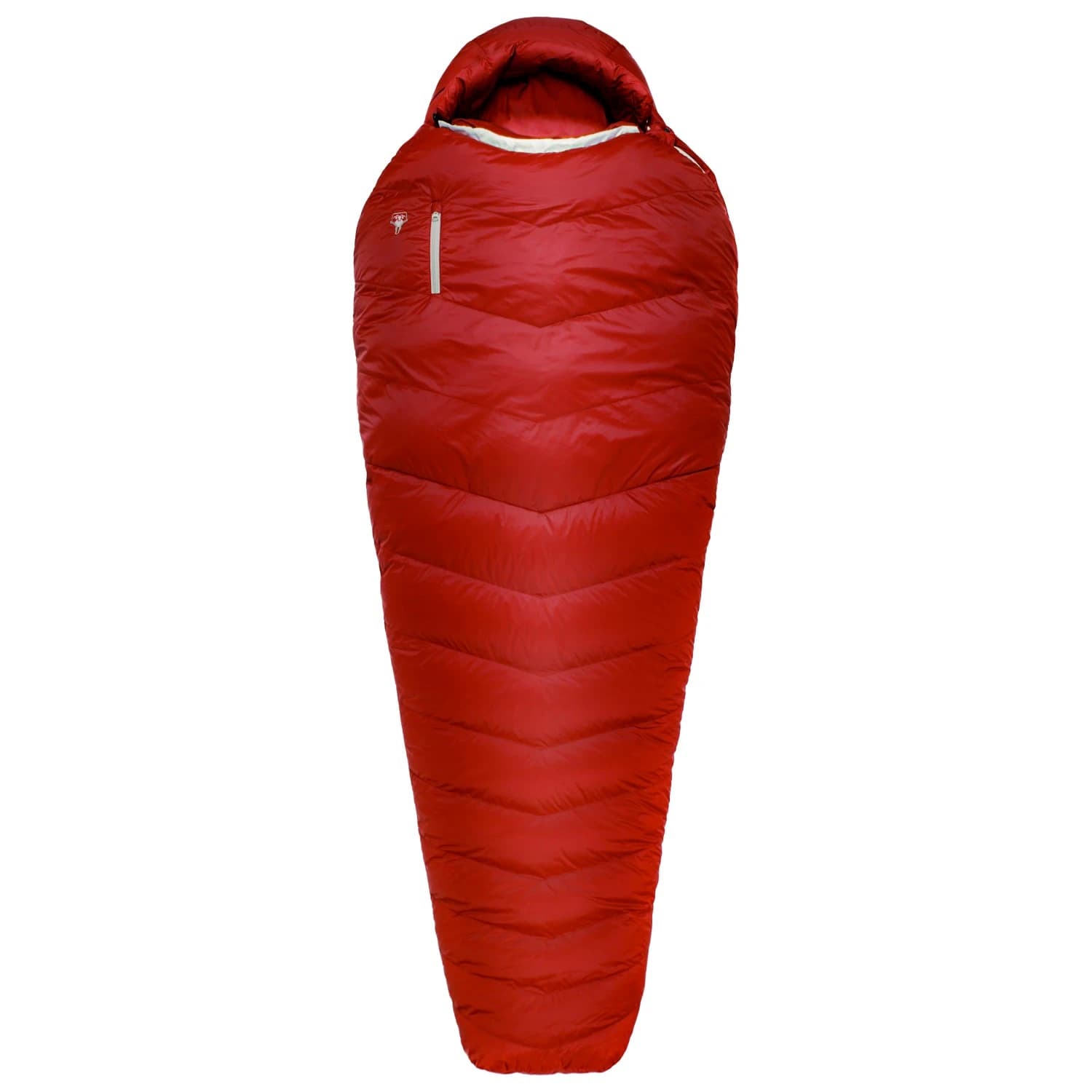 Пухен спален чувал Grüezi bag Biopod Down Hybrid Ice Alpine 200 Down sleeping bag - Cherry