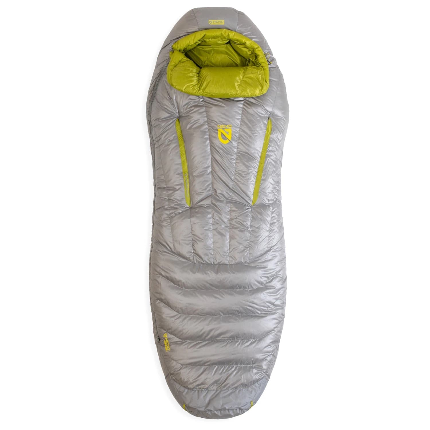 Дамски пухен спален чувал Nemo Women's Riff 15 Endless Promise Down sleeping bag - Titanium