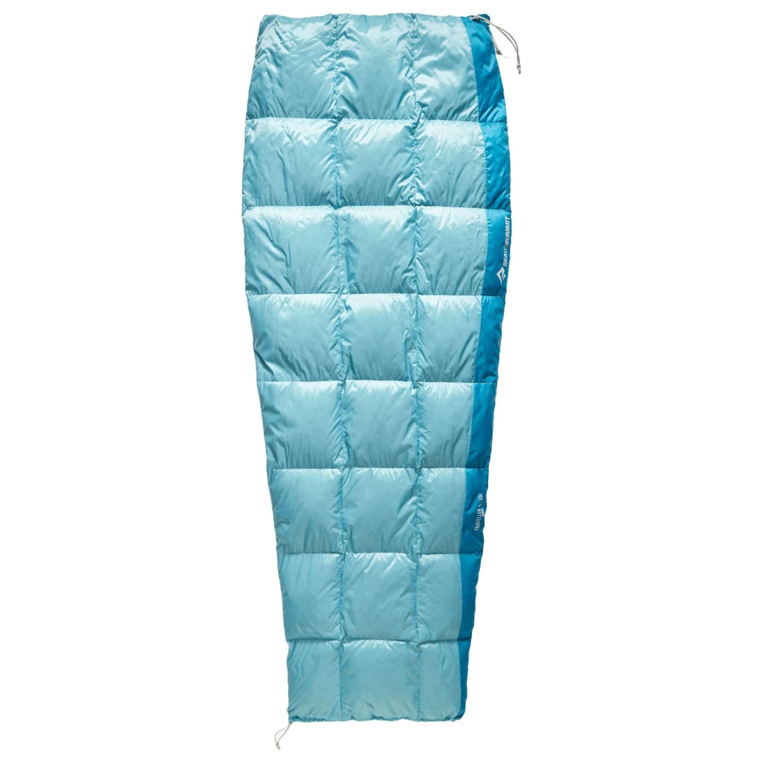 Пухен спален чувал Sea to summit Traveller 7°C Down Sleeping Bag - Aqua Sea Blue