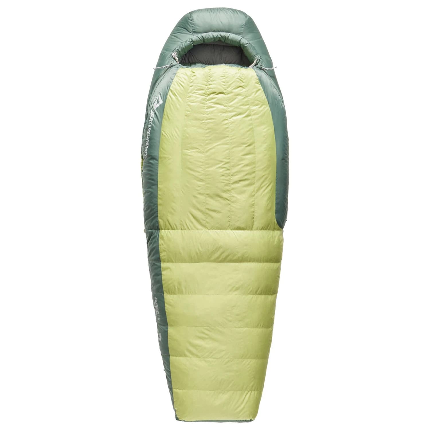 Дамски пухен спален чувал Sea to Summit Women's Ascent Women's -9°C Down sleeping bag - Celery Green
