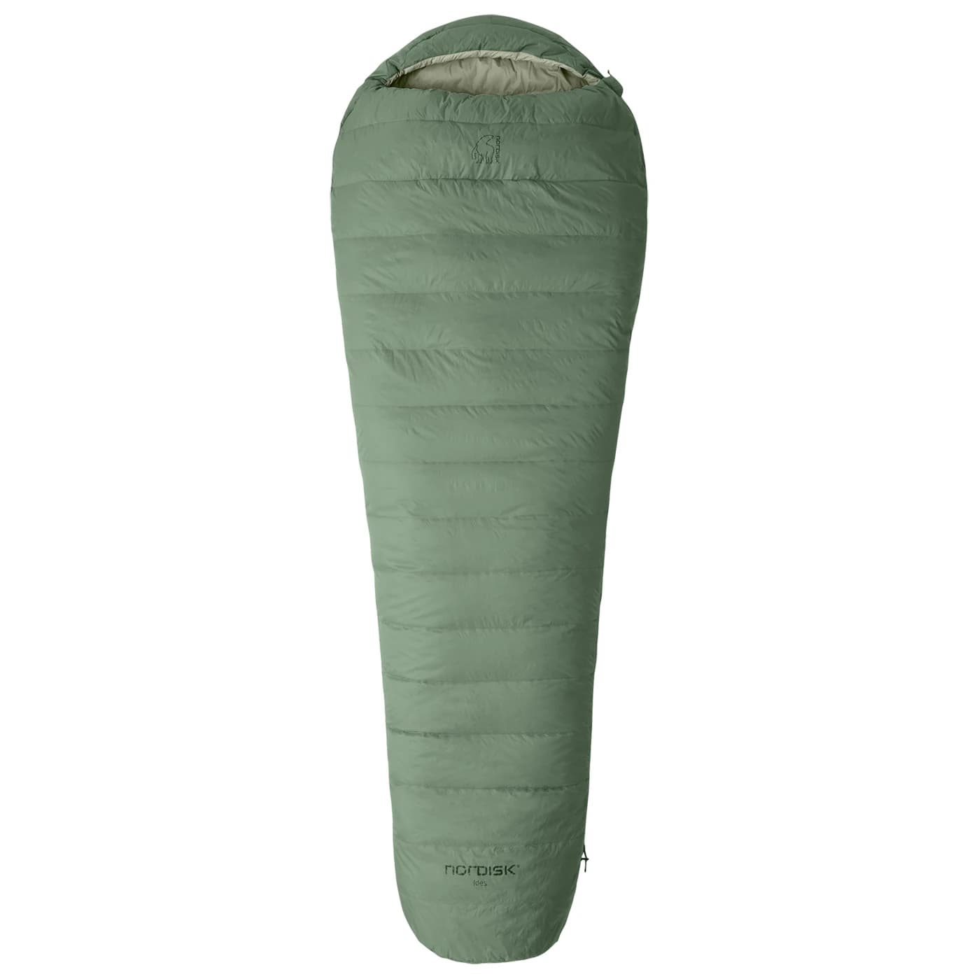 Пухен спален чувал Nordisk Ides +5° Mummy Sleeping Bag Down sleeping bag - Hedge Green