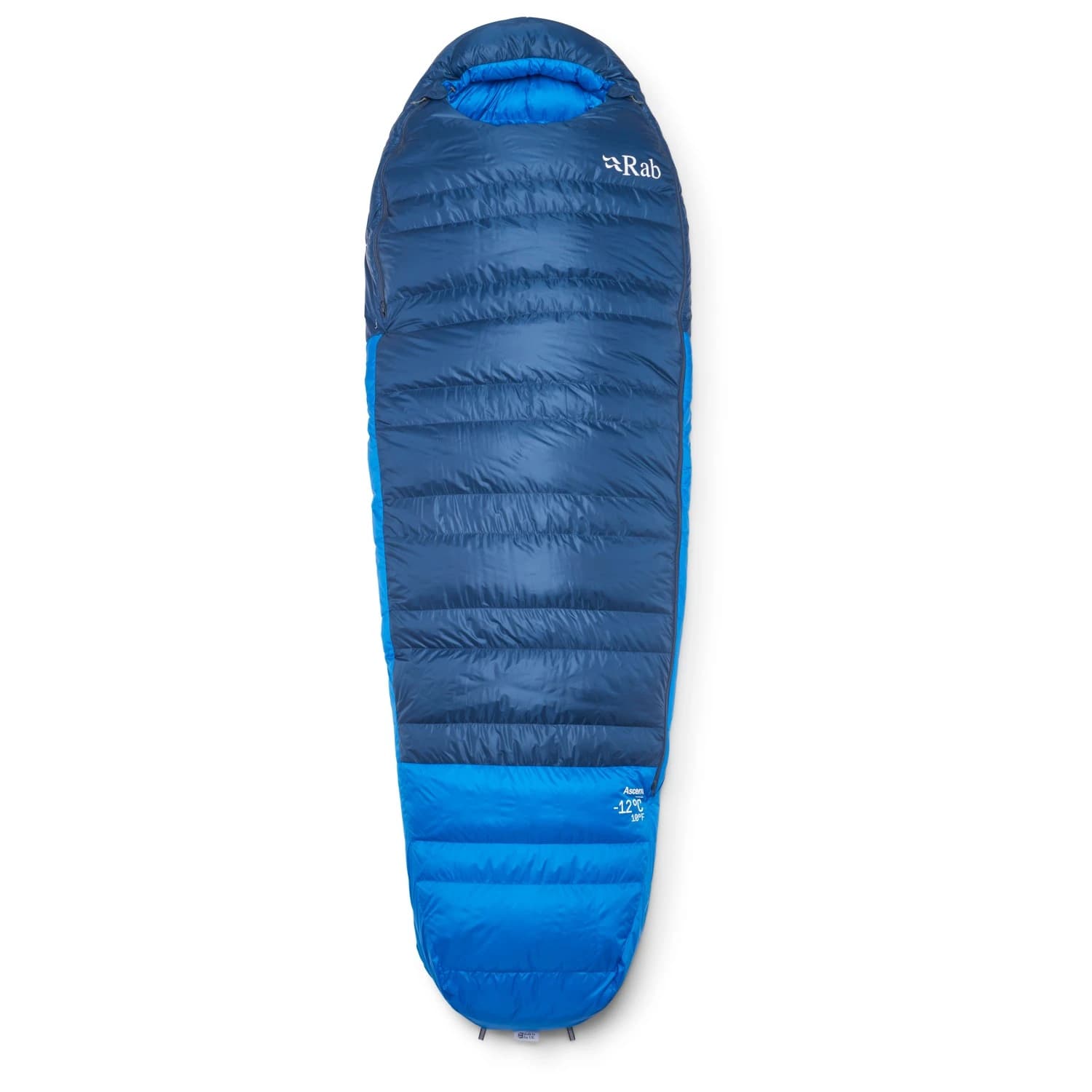 Пухен спален чувал Rab Ascent -12C / 10F Down sleeping bag - Tempest Blue / Maya Blue