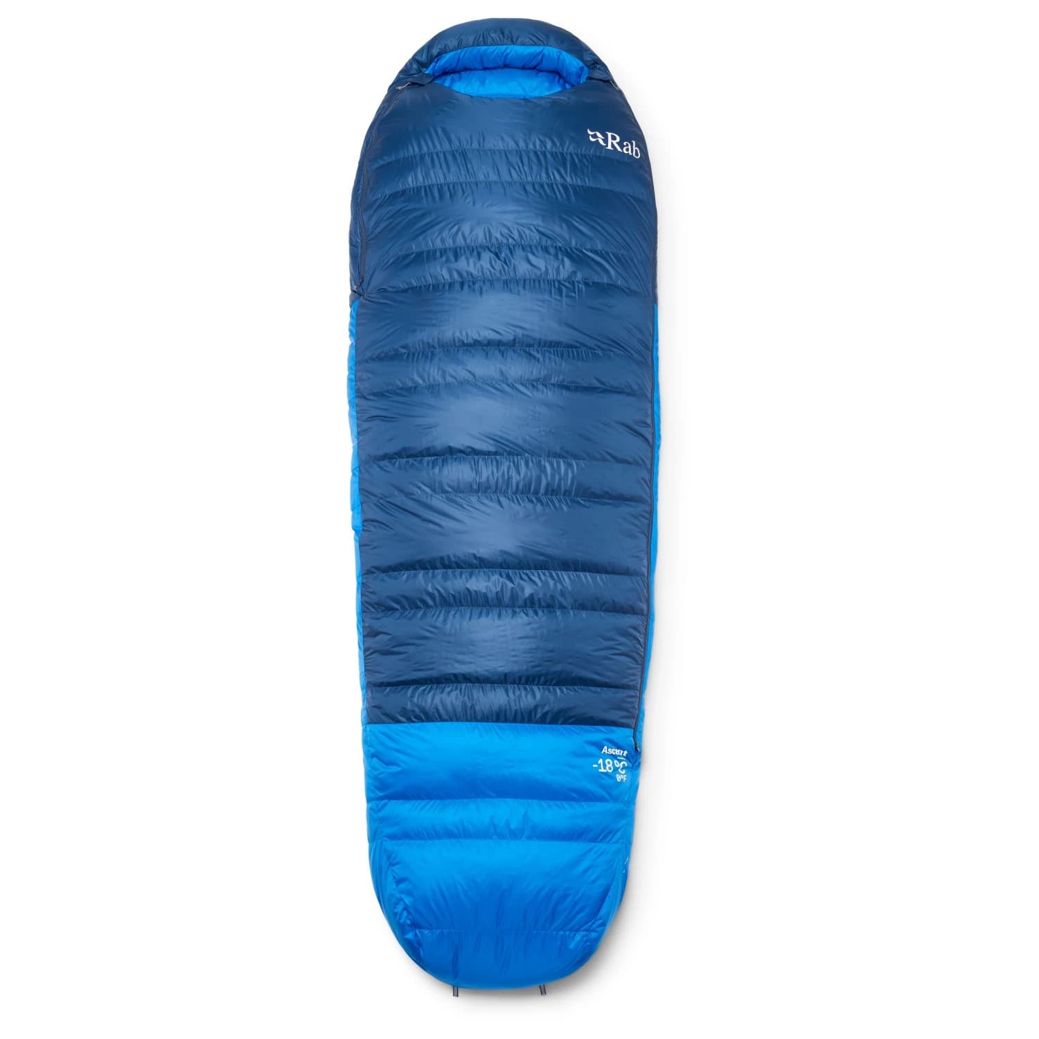 Пухен спален чувал Rab Ascent -18C / 0F Down sleeping bag - Tempest Blue / Maya Blue
