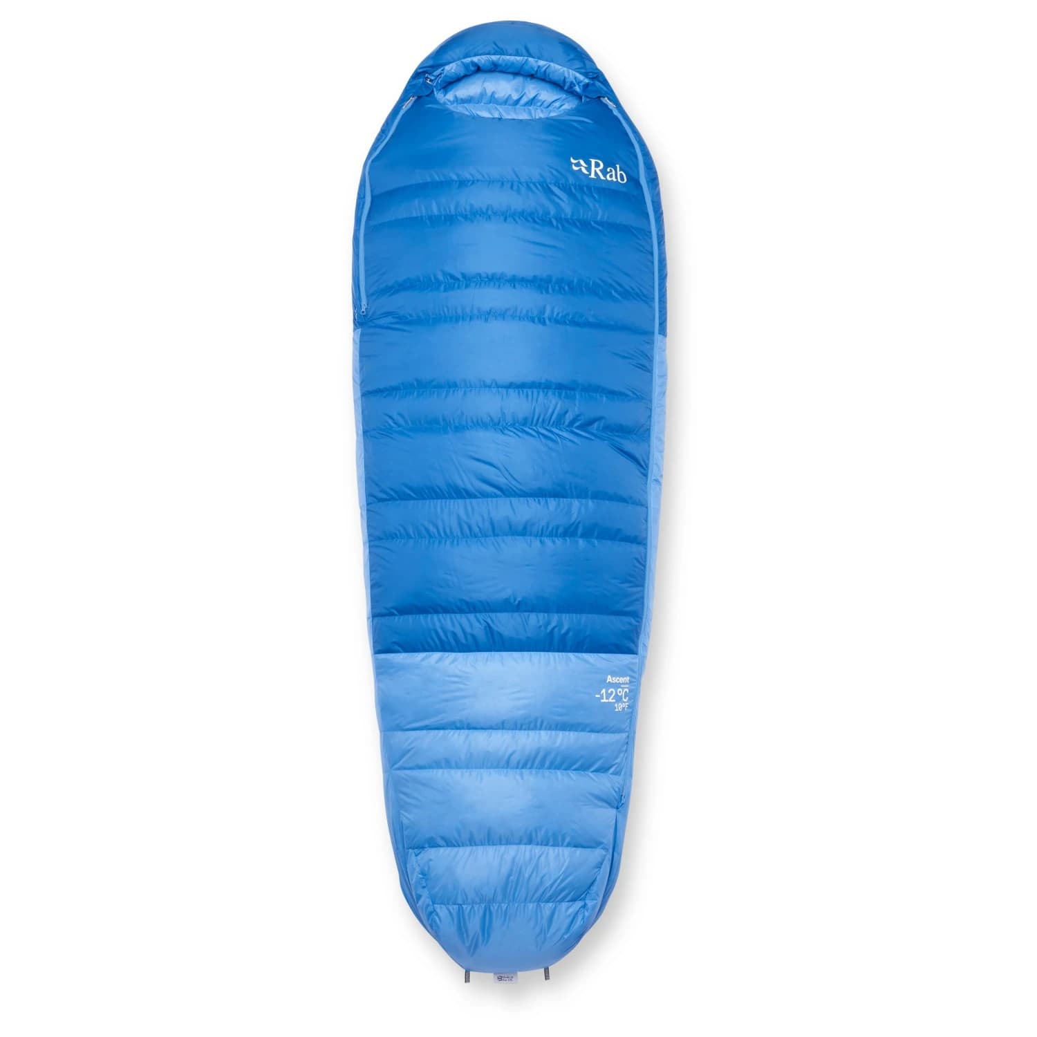 Дамски пухен спален чувал Rab Women's Ascent -12C / 10F Down sleeping bag - Dark Bluebird / Bluebird